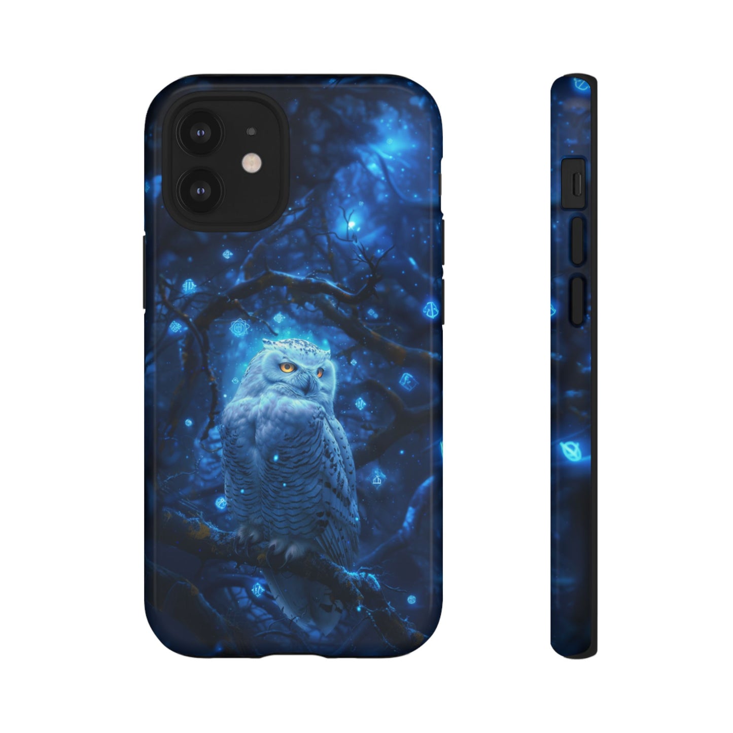 Luminous Rune Owl – Tough iPhone Case