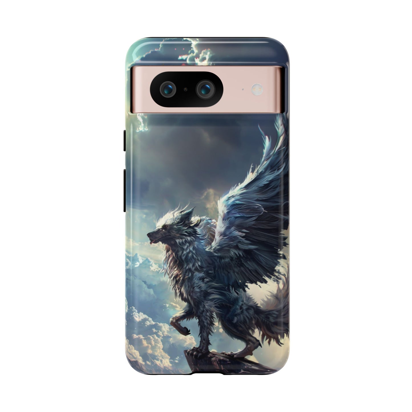 Winged Wolf Protector - iPhone, Google Pixel, Samsung Galaxy