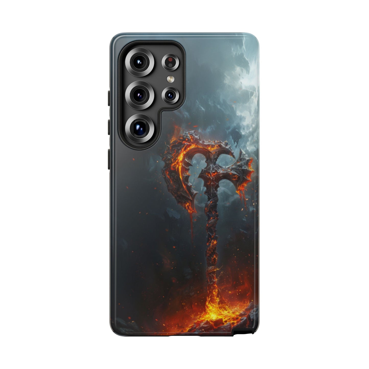 Molten War Axe - Tough Samsung Galaxy Case