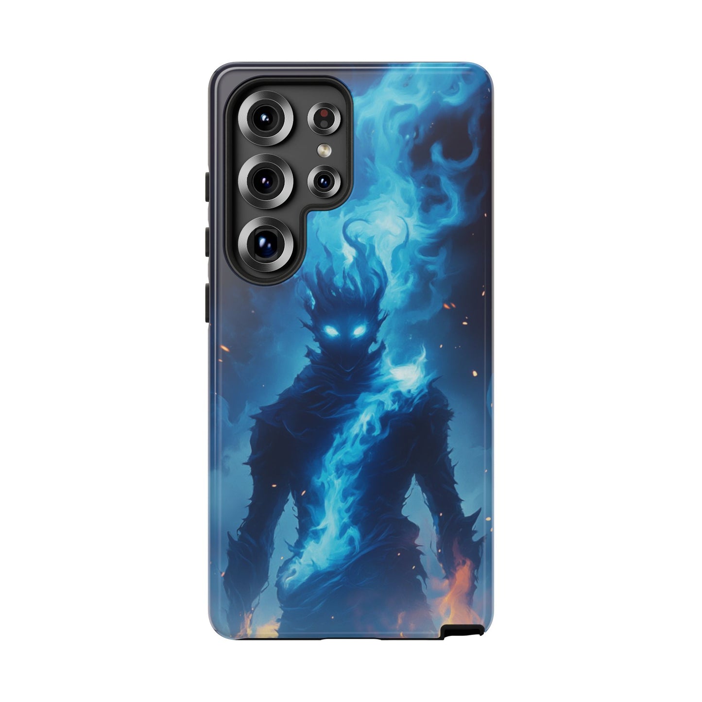 Blue Flame Spirit - Tough Samsung Galaxy Case