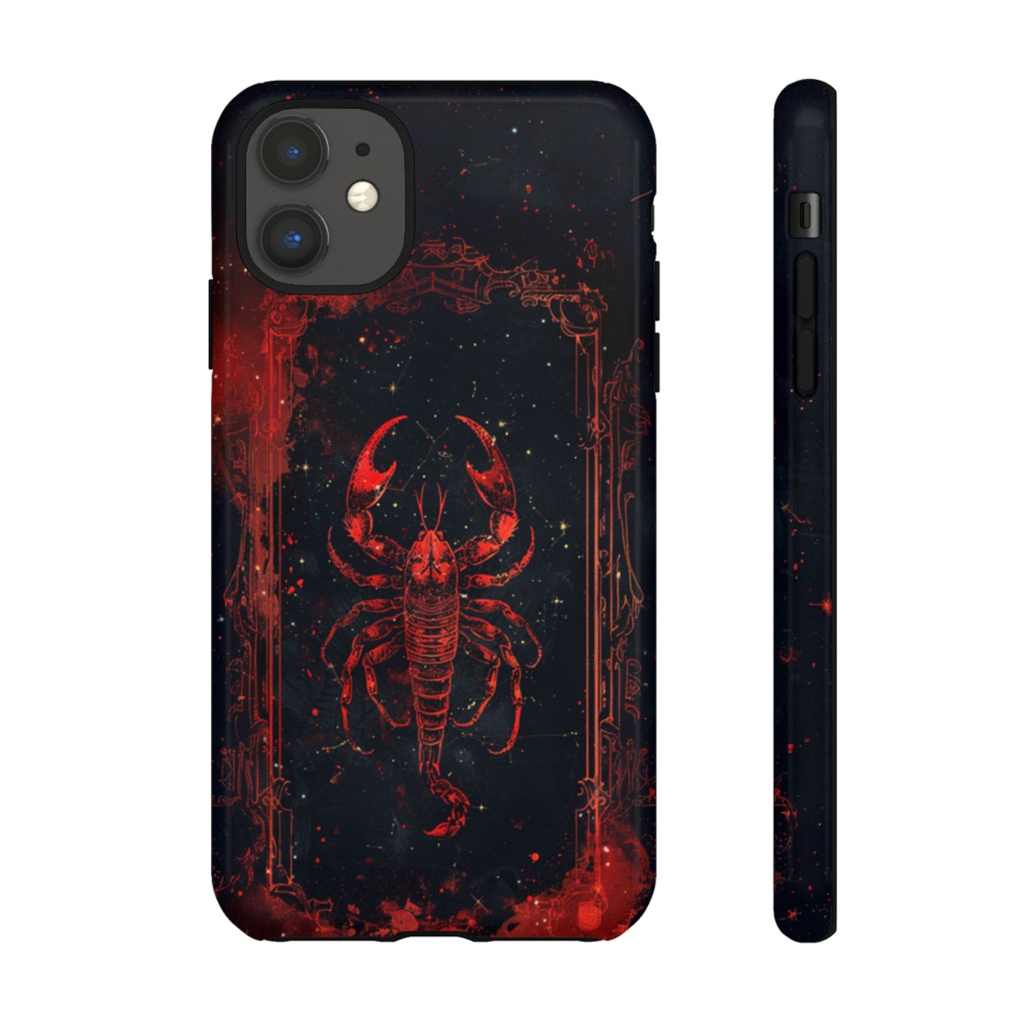 Scorpio Scarlet Nebula – Tough iPhone Case