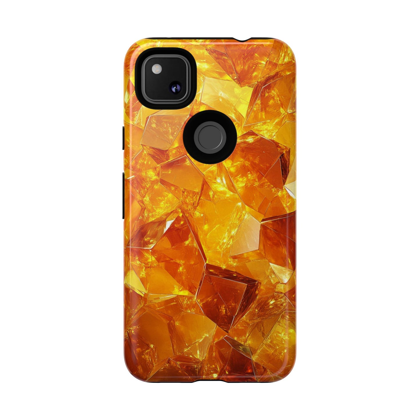 Amber Crystal Shards – Tough Google Pixel Case