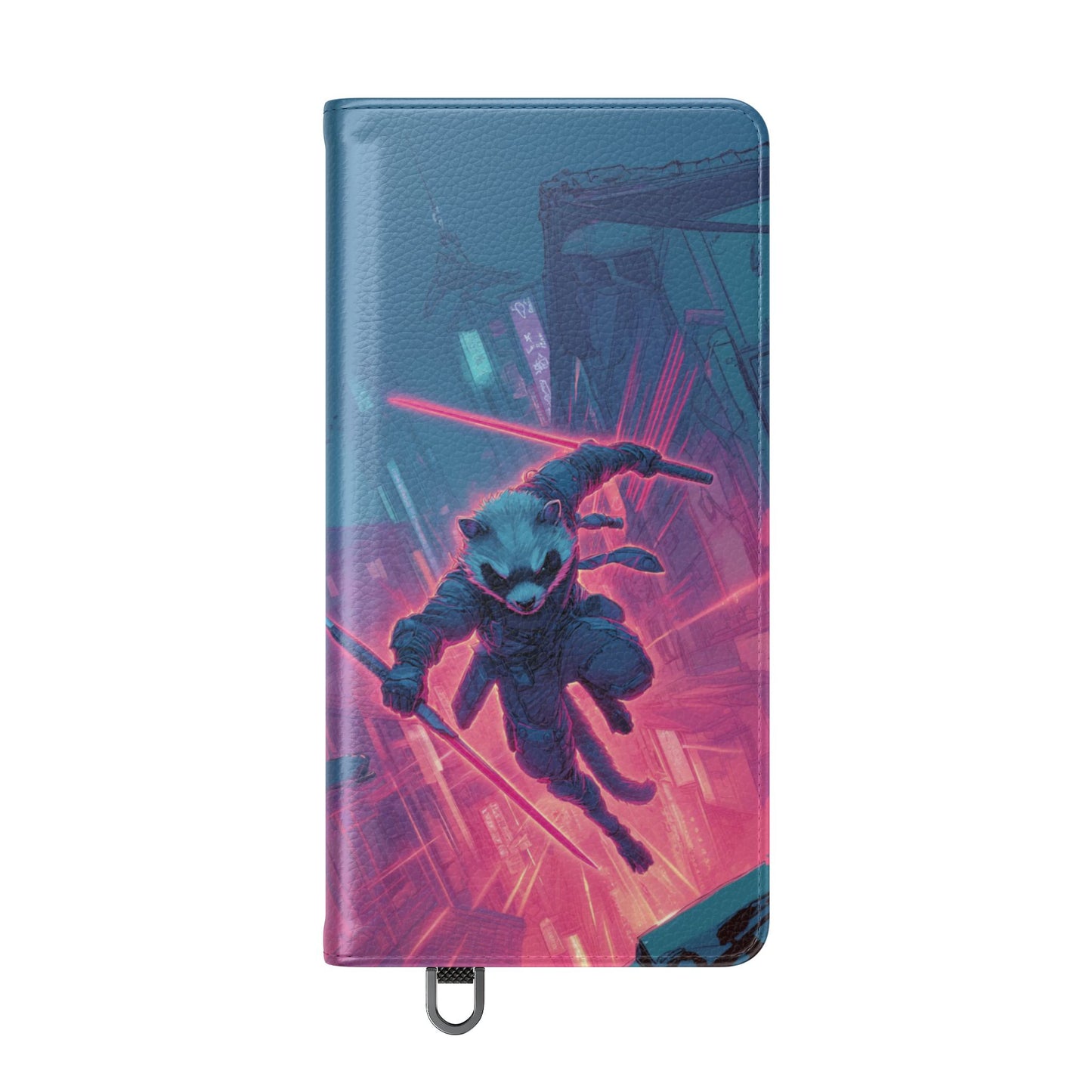 Cyberpunk Ferret - Wallet Flip Case