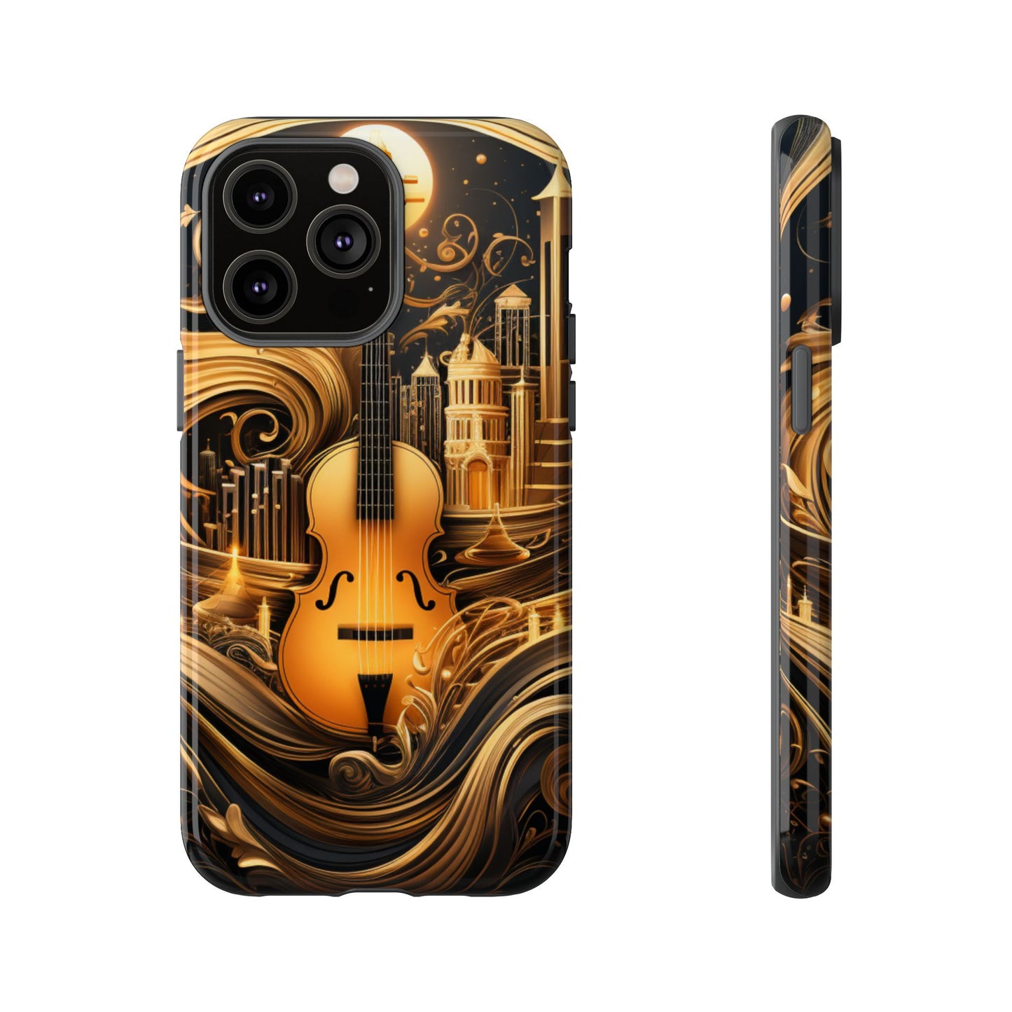 Golden Symphony Phone Case – iPhone, Samsung, Google Pixel