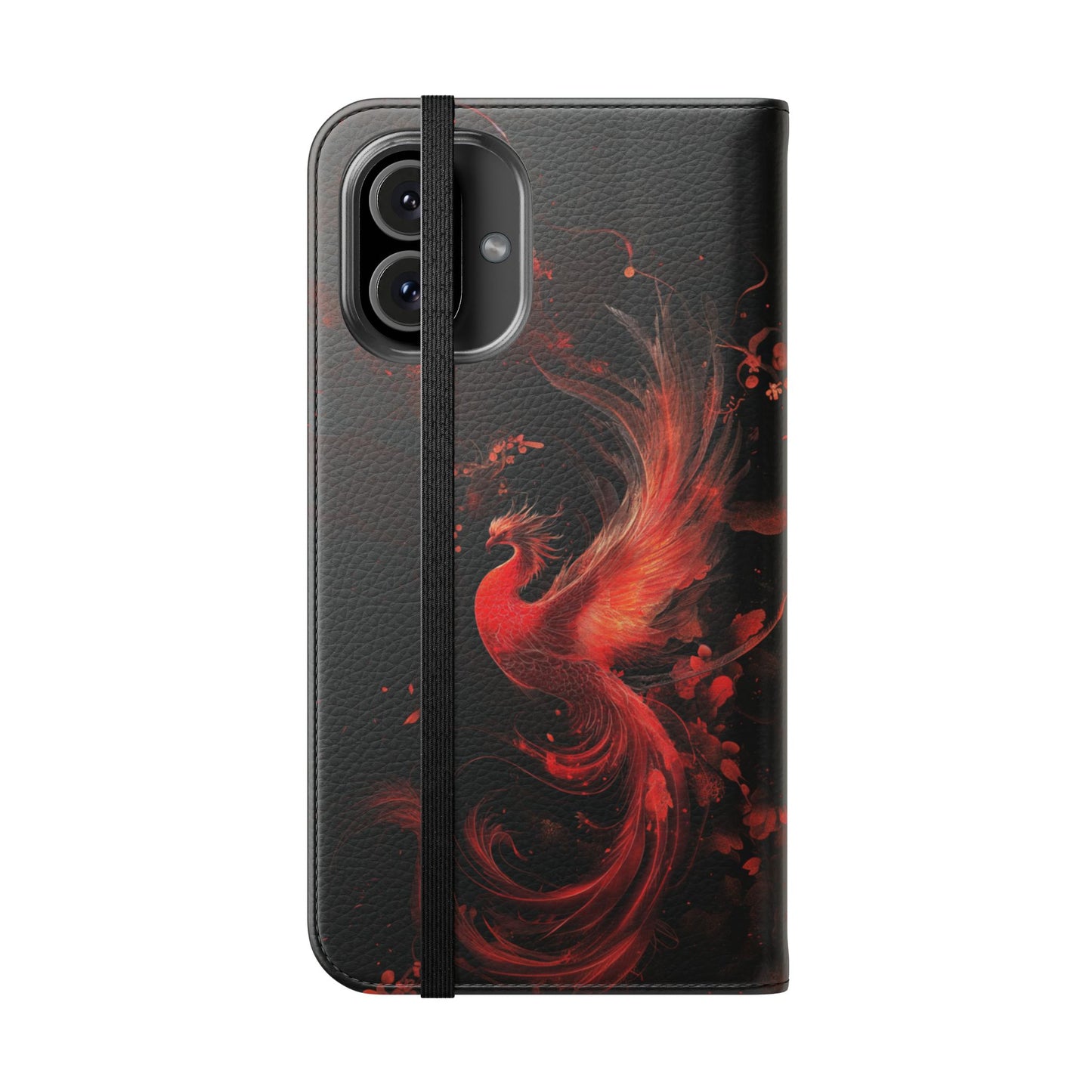 Crimson Phoenix - Wallet Flip Case