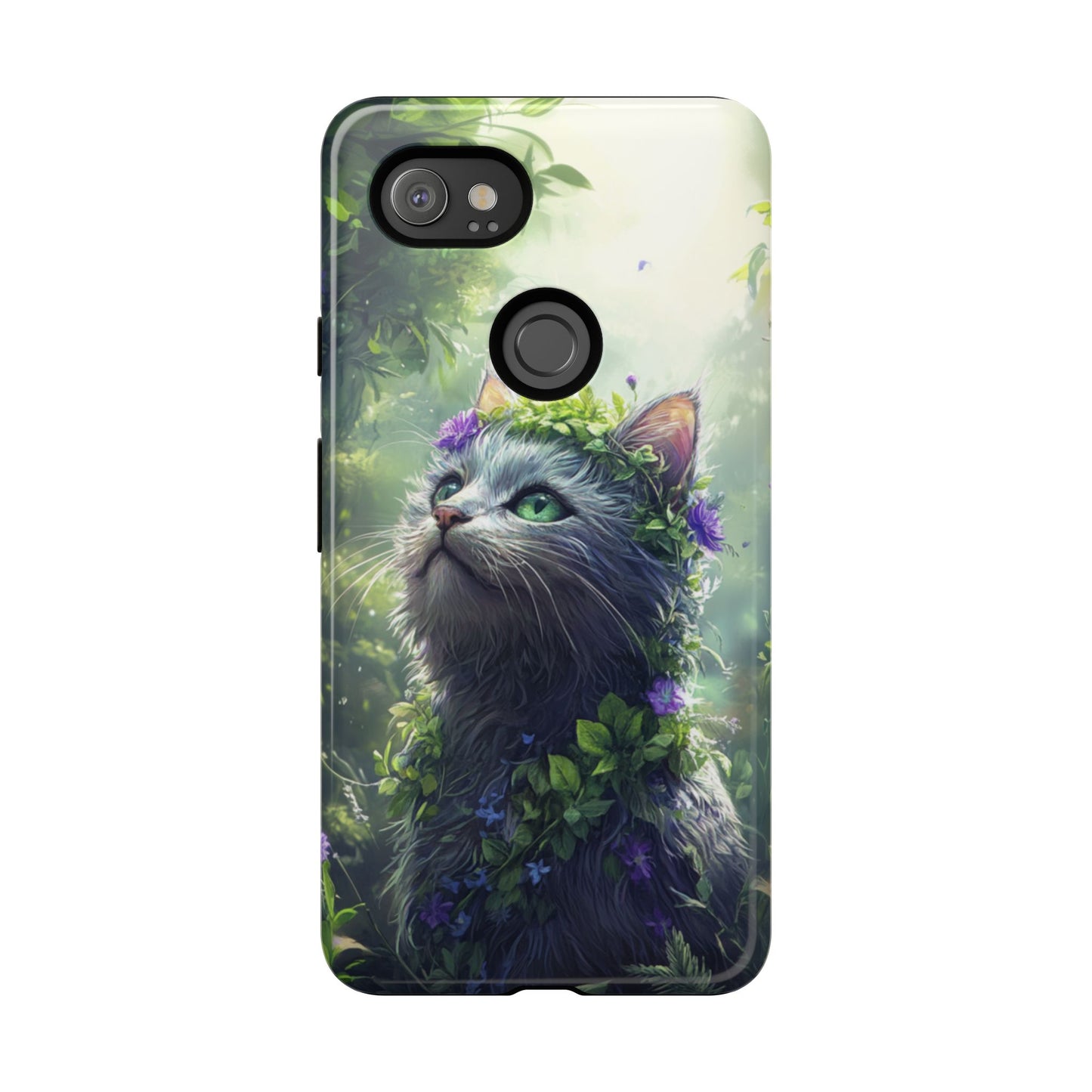Forest Spirit Cat - Tough Google Pixel Case