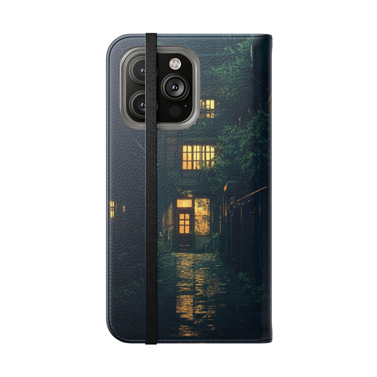 Rainy Alley - Wallet Flip Case
