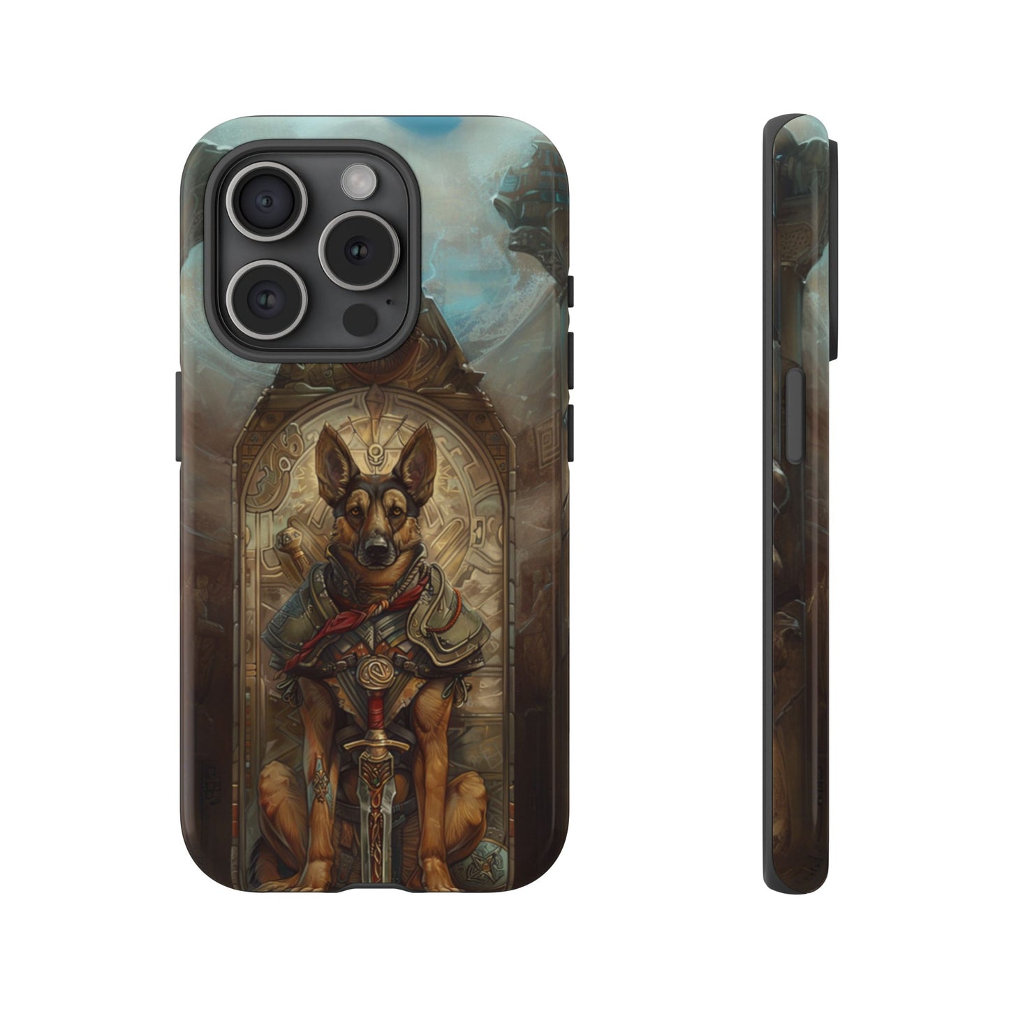 Temple Sentinel Dog – Tough iPhone Case