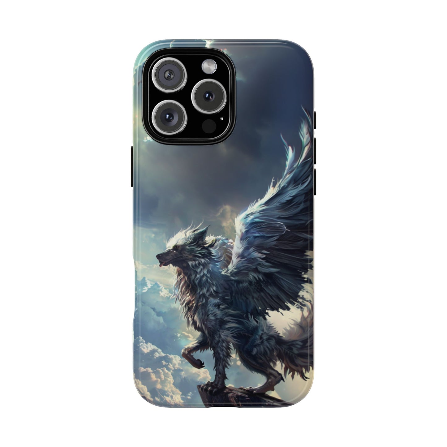 Winged Wolf Protector - iPhone, Google Pixel, Samsung Galaxy
