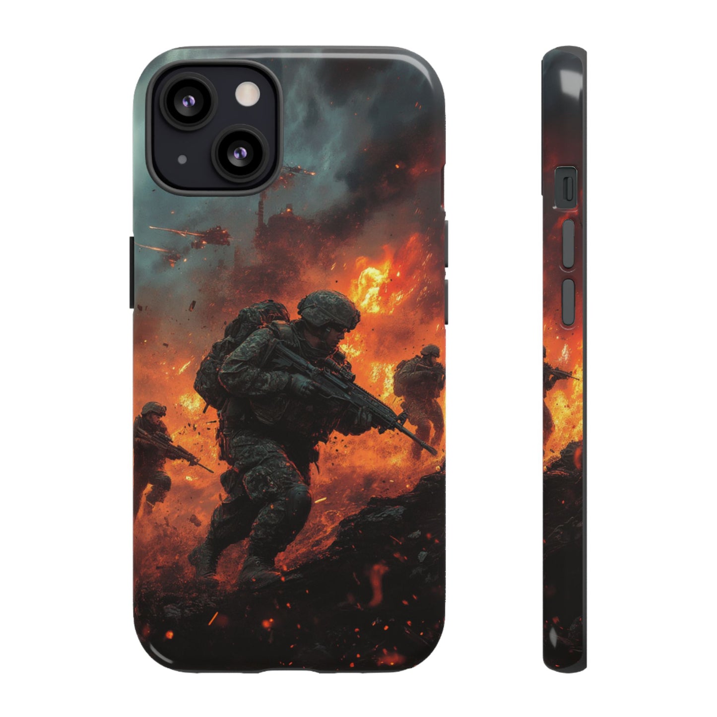 Epic Battlefield Soldier Phone Case - iPhone, Google Pixel, Samsung Galaxy