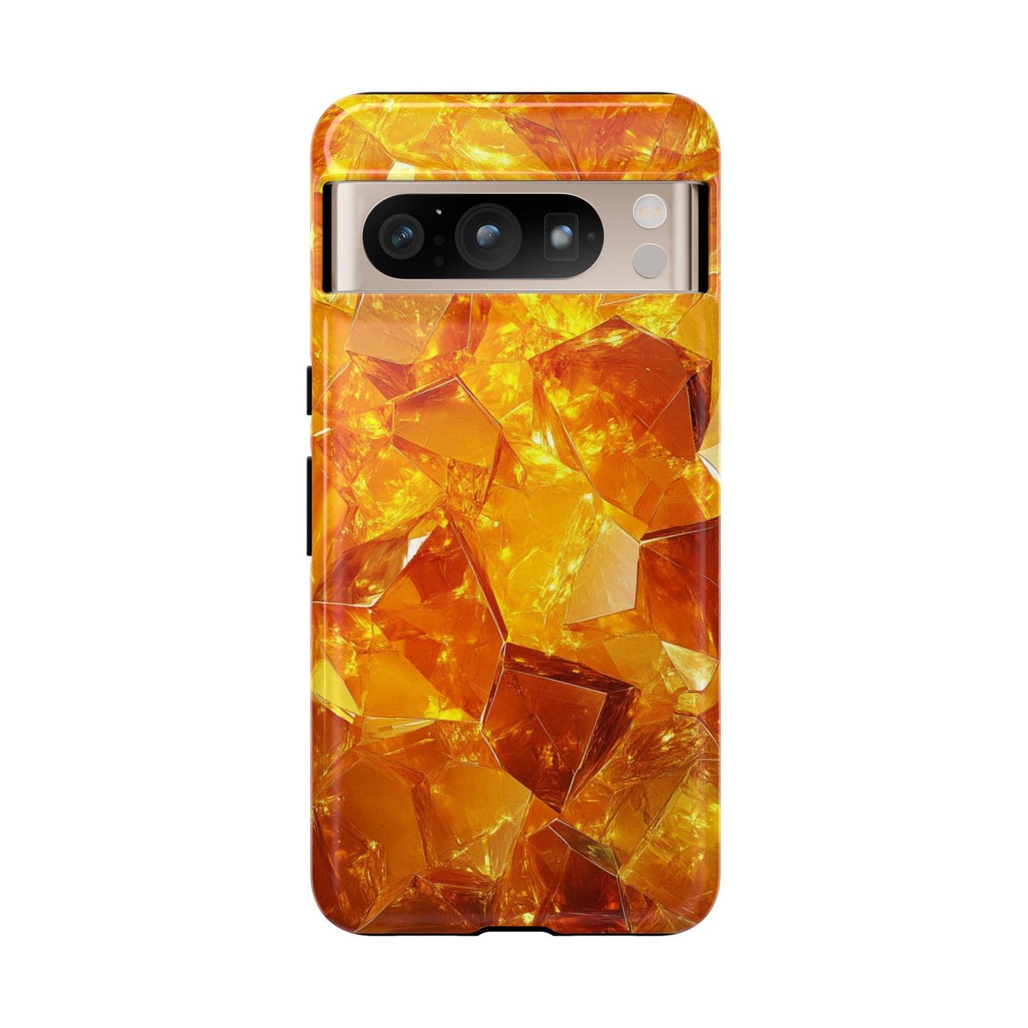Amber Crystal Shards – Tough Google Pixel Case