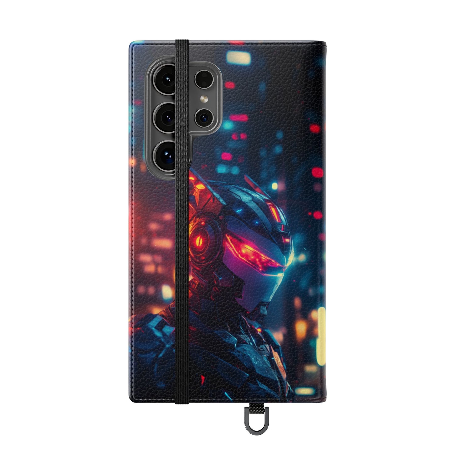 Neon Cyborg - Wallet Flip Case