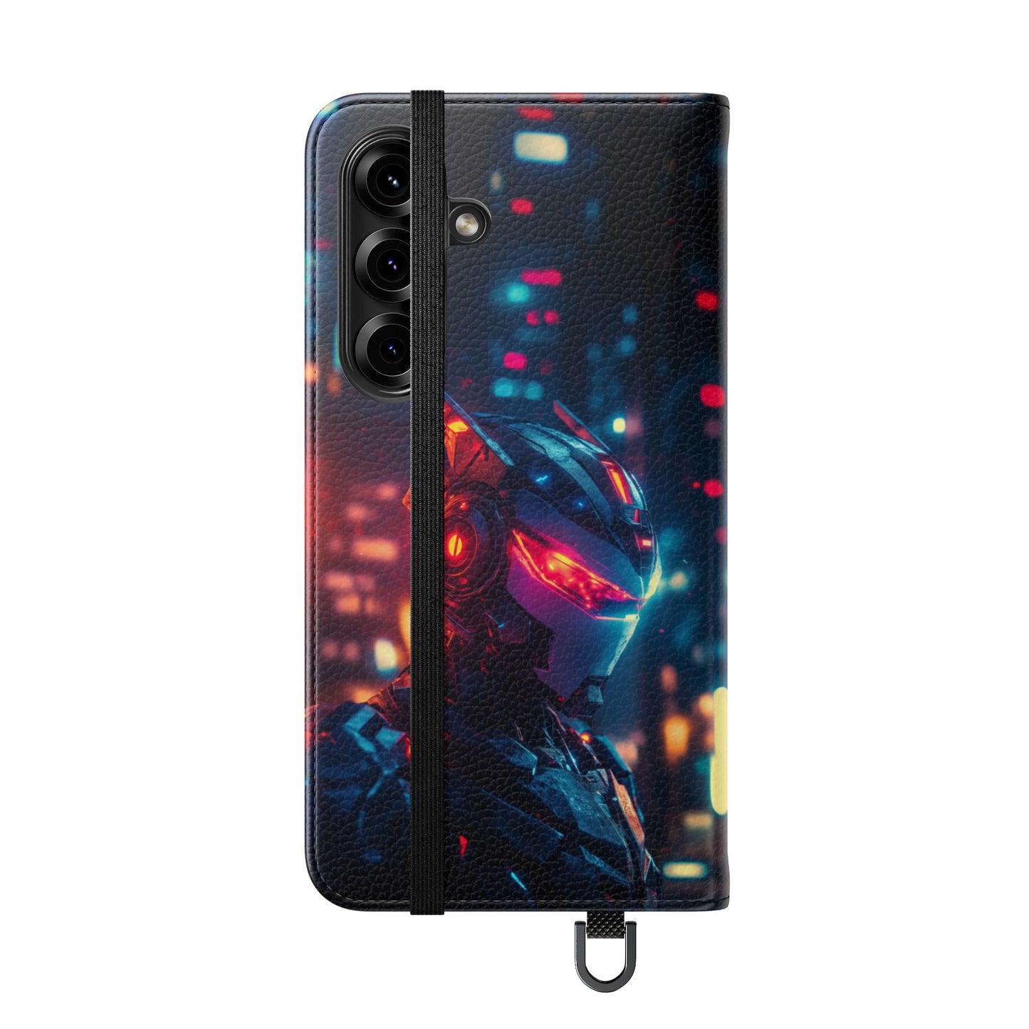 Neon Cyborg - Wallet Flip Case