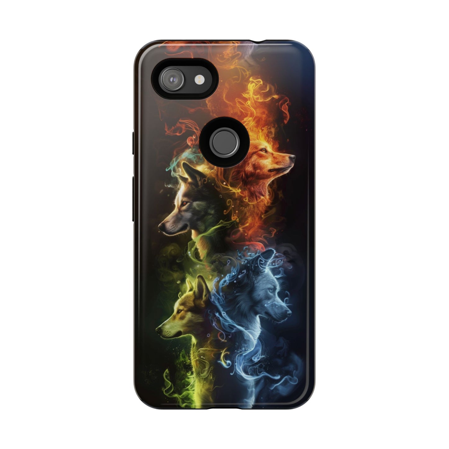 Elemental Wolf Pack – Tough Google Pixel Case