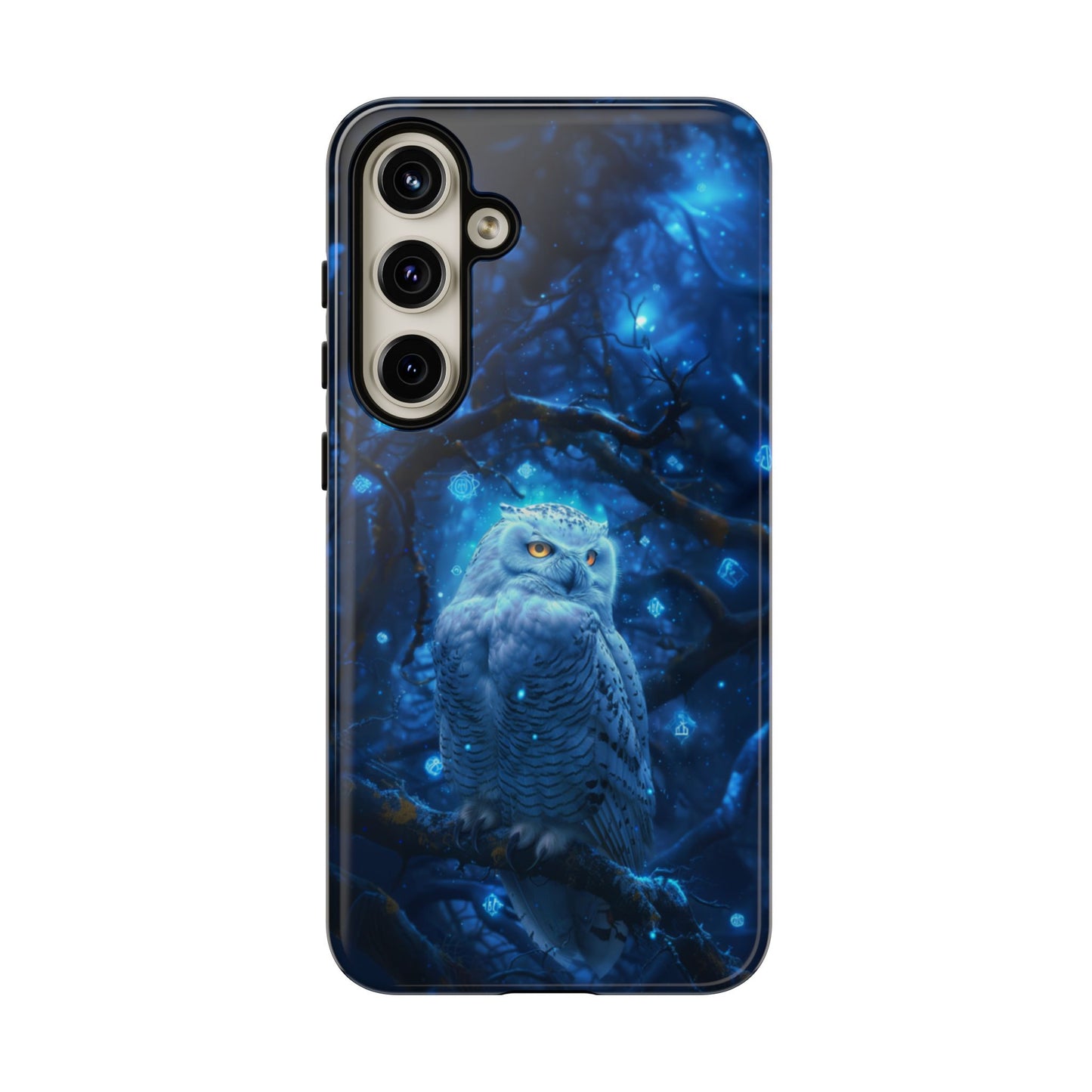 Luminous Rune Owl – Tough Samsung Galaxy Case