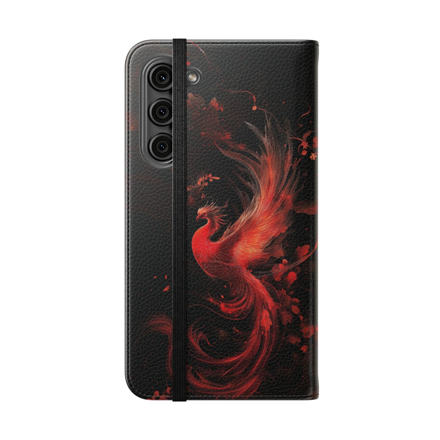 Crimson Phoenix - Wallet Flip Case