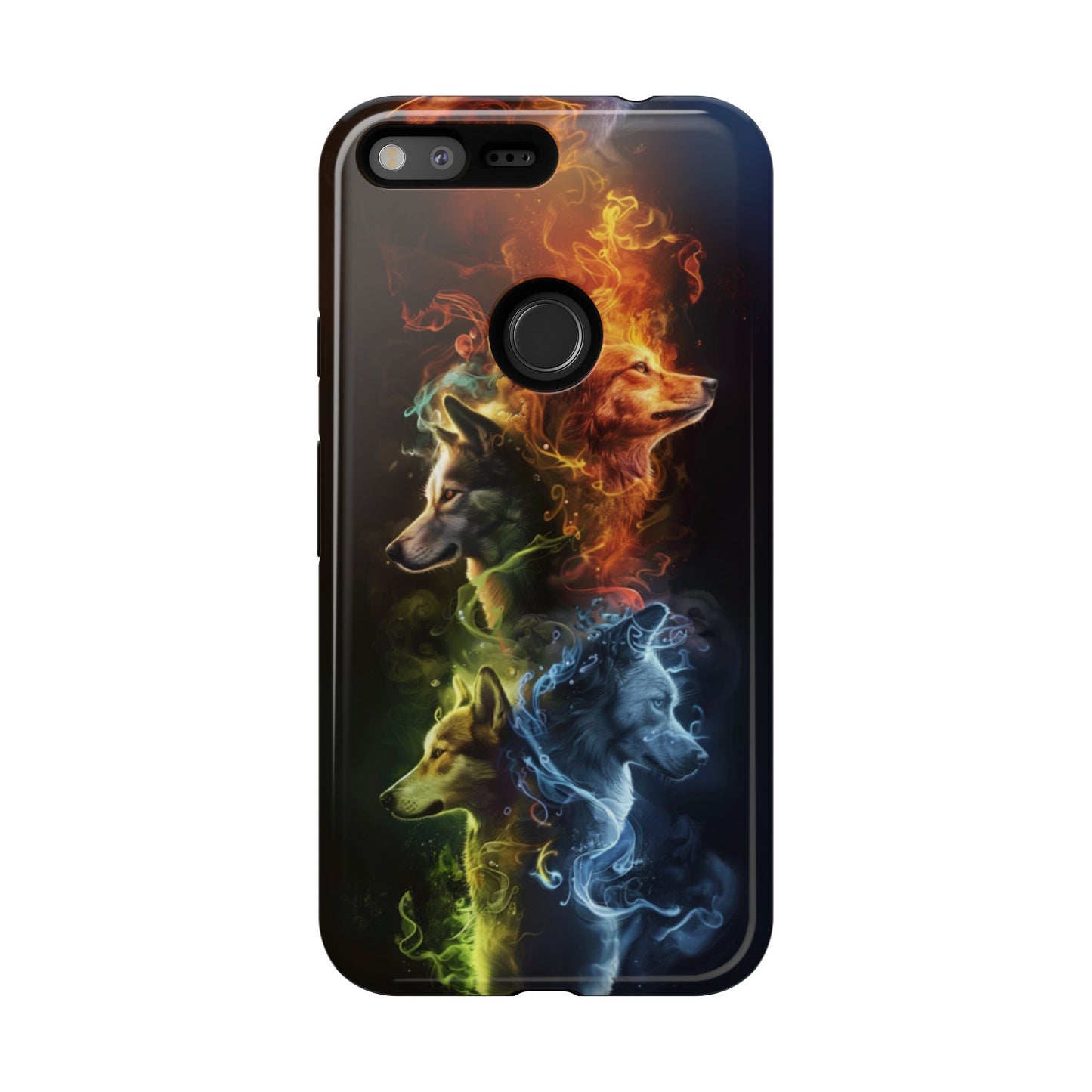 Elemental Wolf Pack – Tough Google Pixel Case
