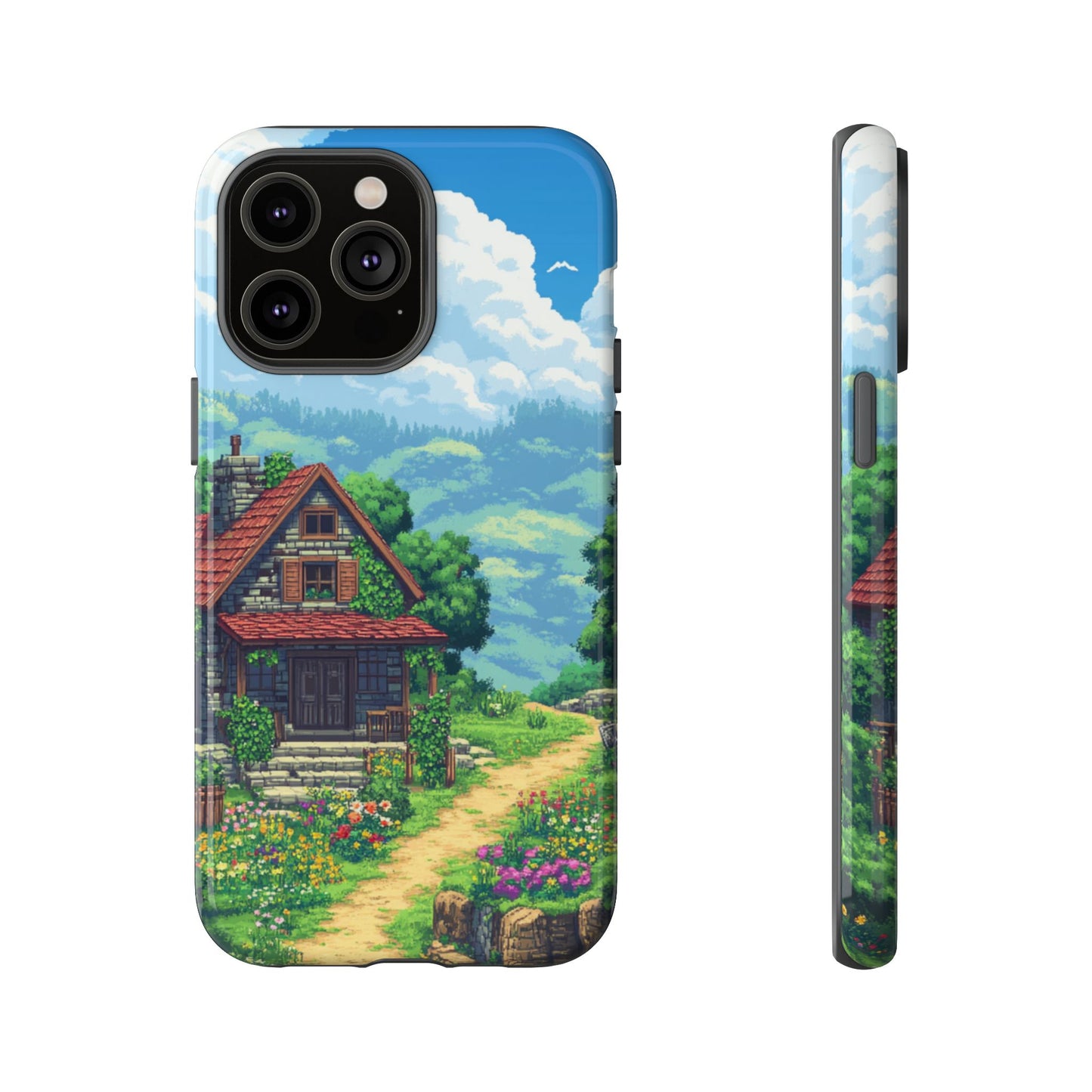 Retro Cottage Escape – Tough iPhone Case