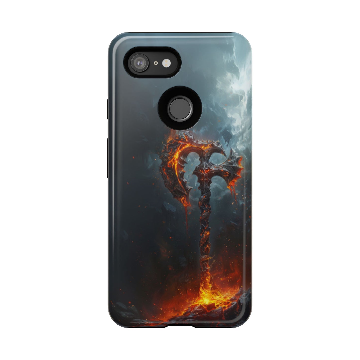 Molten War Axe - Tough Google Pixel Case