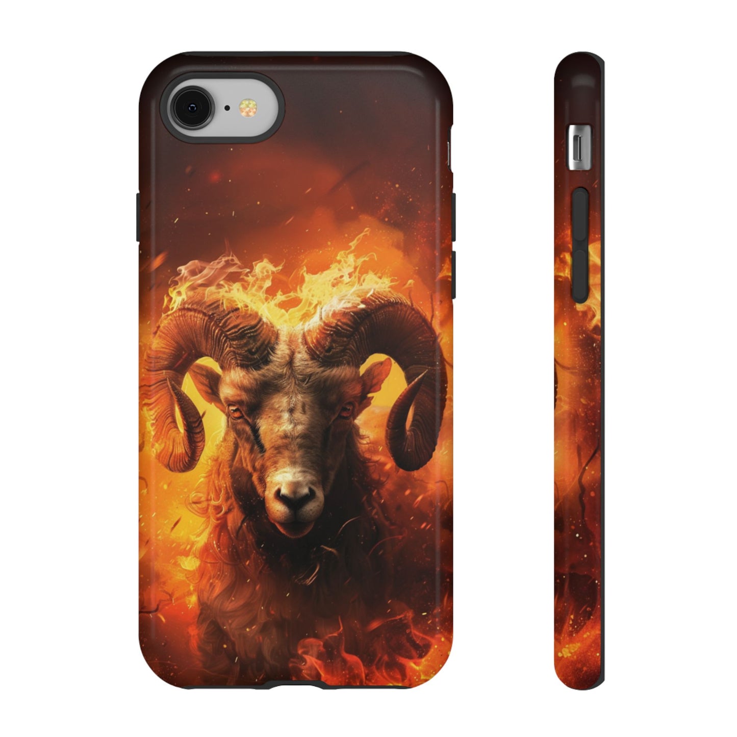 Aries Fire Ram - Tough iPhone Case