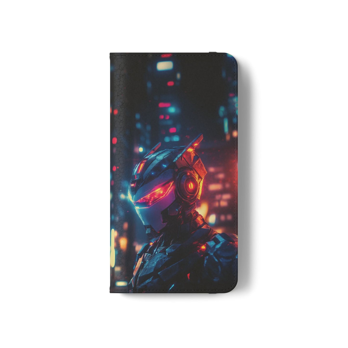 Neon Cyborg - Wallet Flip Case