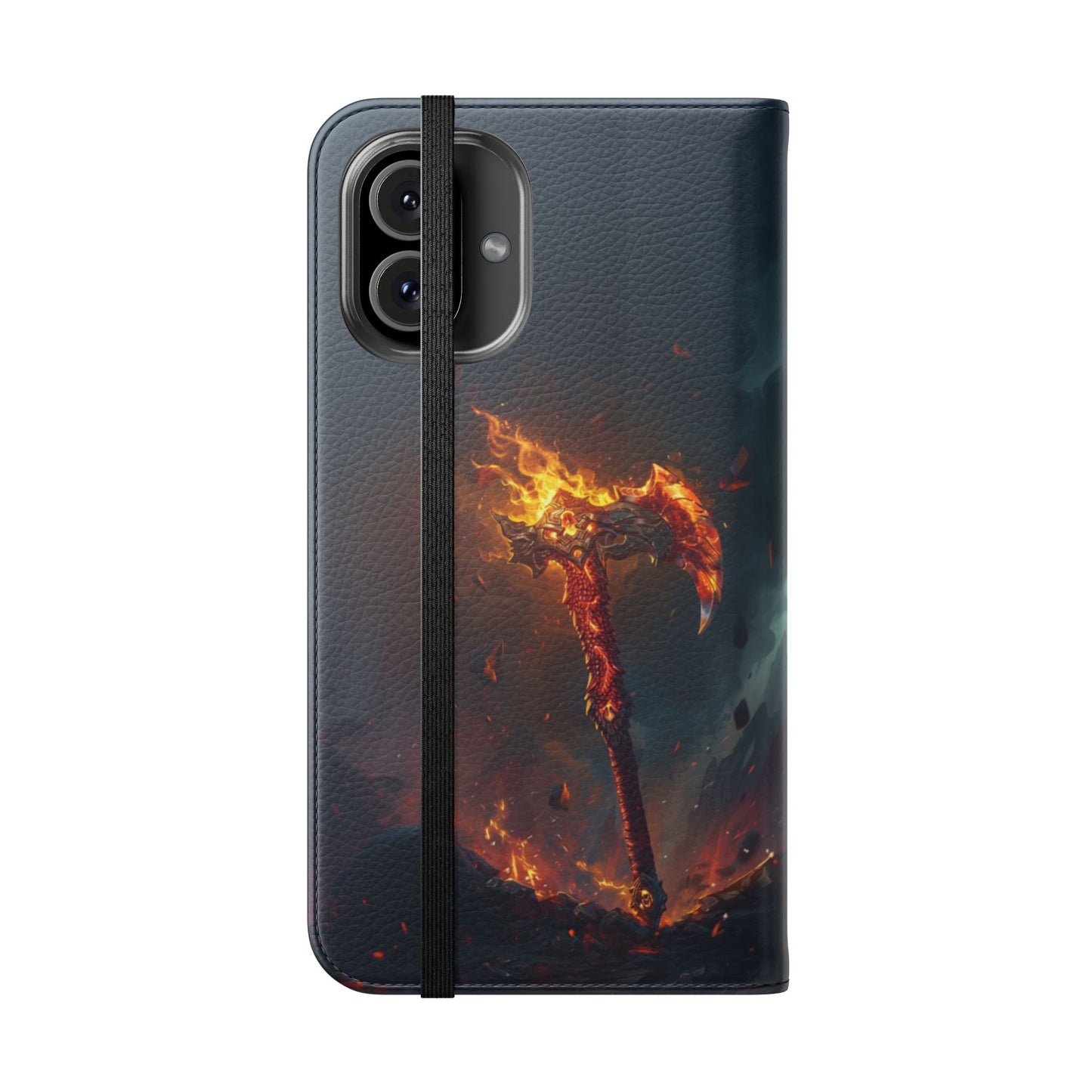 Dragon Fire Axe - Wallet Flip Case