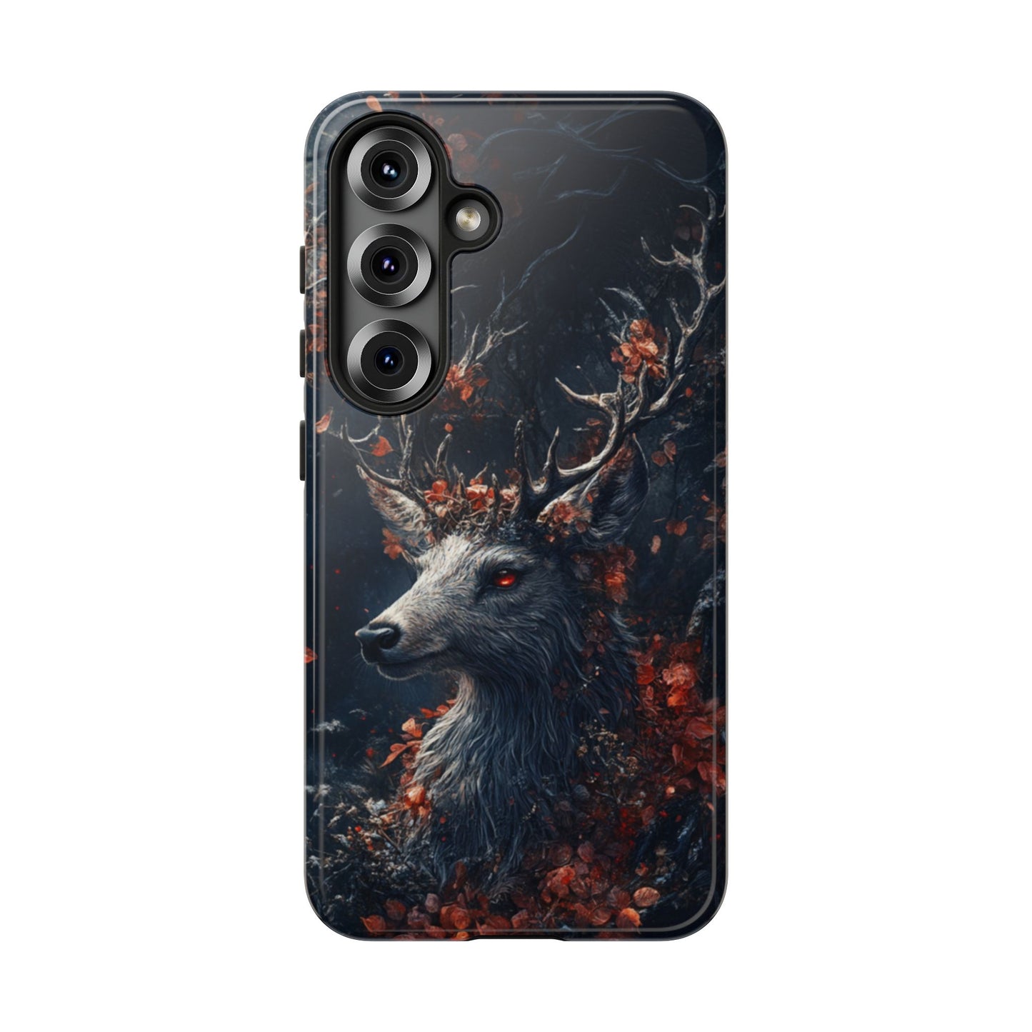 Crimson Stag Blossom – Tough Samsung Galaxy Case