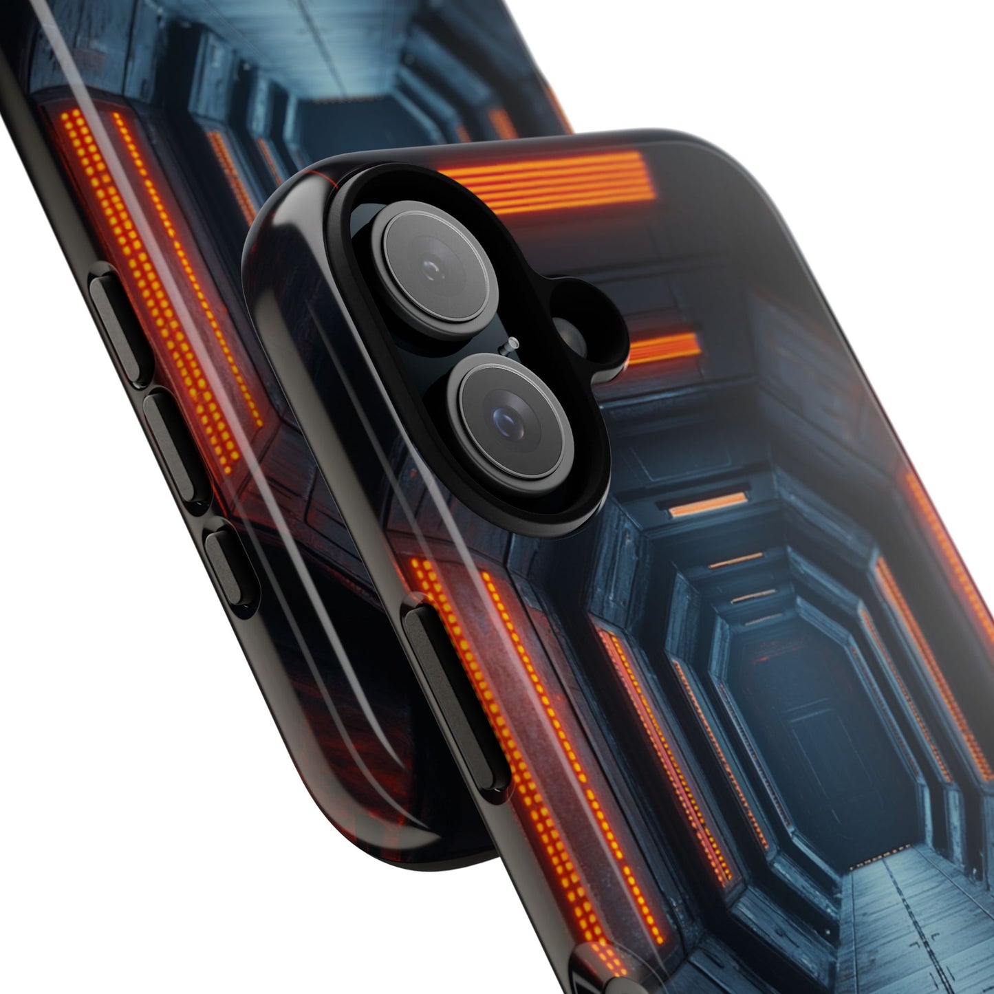 Red Alert Corridor – Tough iPhone Case