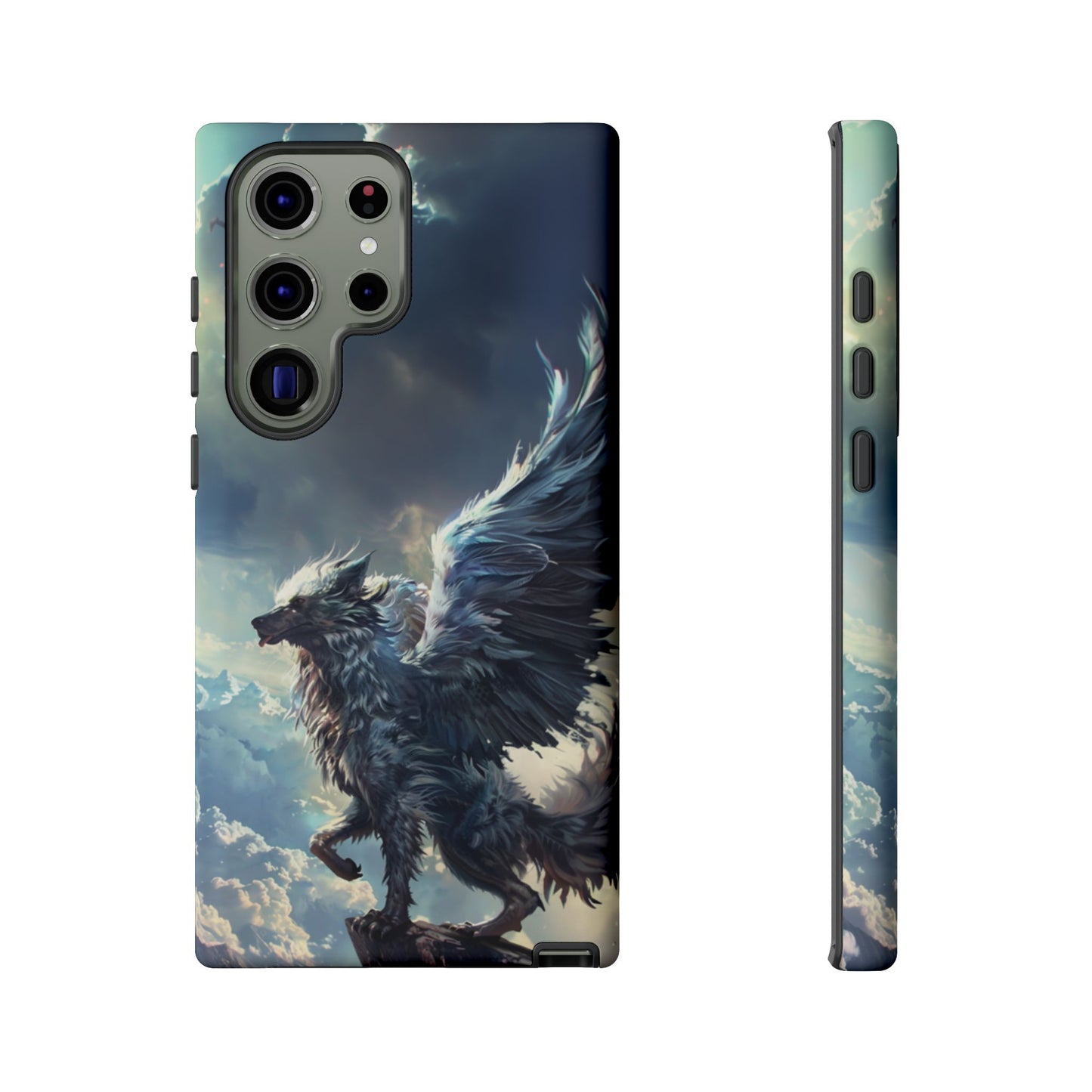 Winged Wolf Protector - iPhone, Google Pixel, Samsung Galaxy