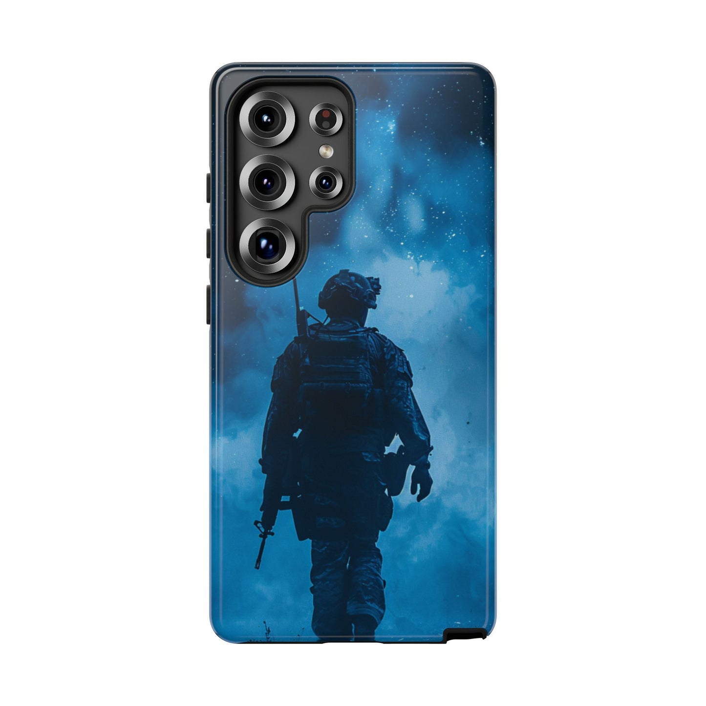 Midnight Sentinel Soldier – Tough Samsung Galaxy Case
