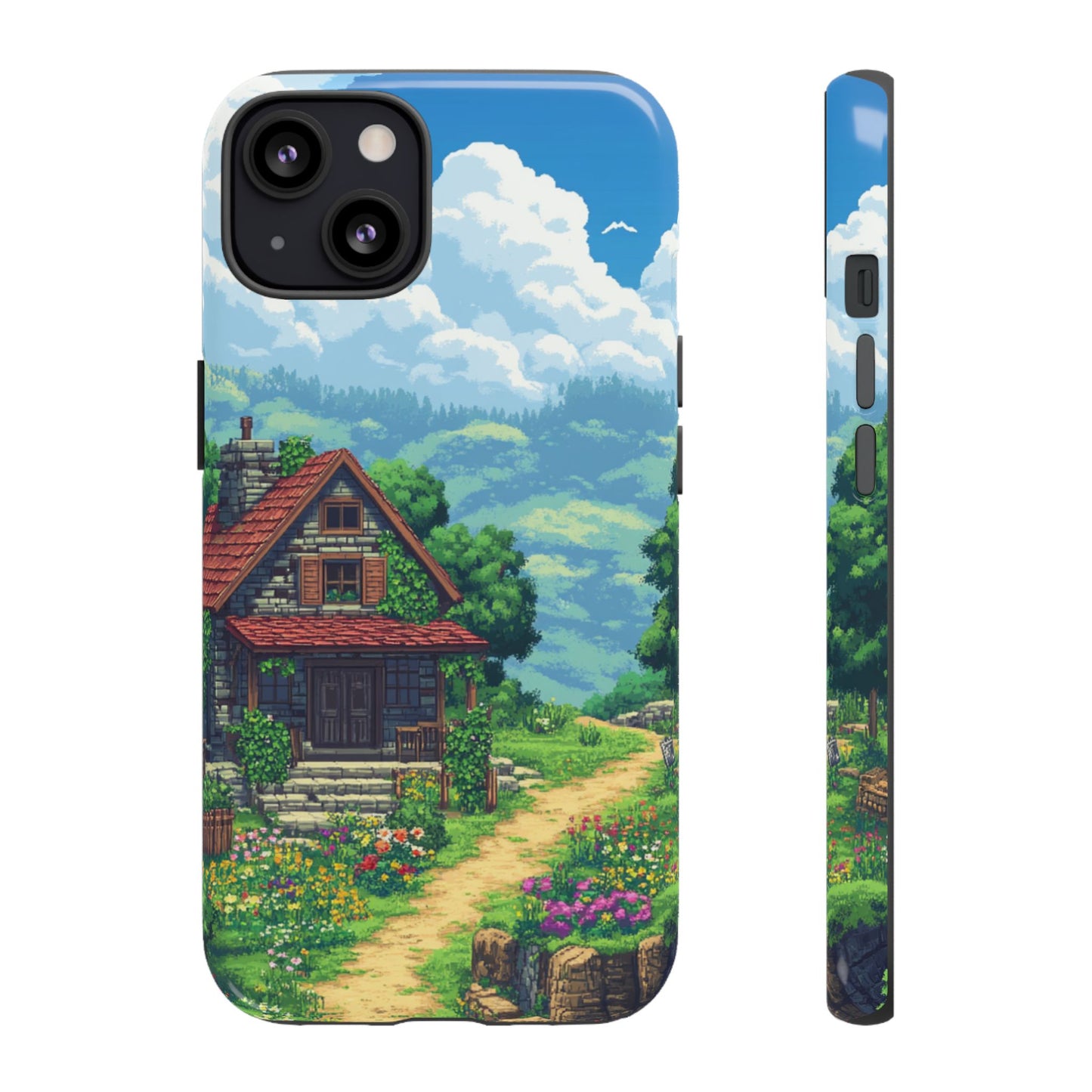 Retro Cottage Escape – Tough iPhone Case