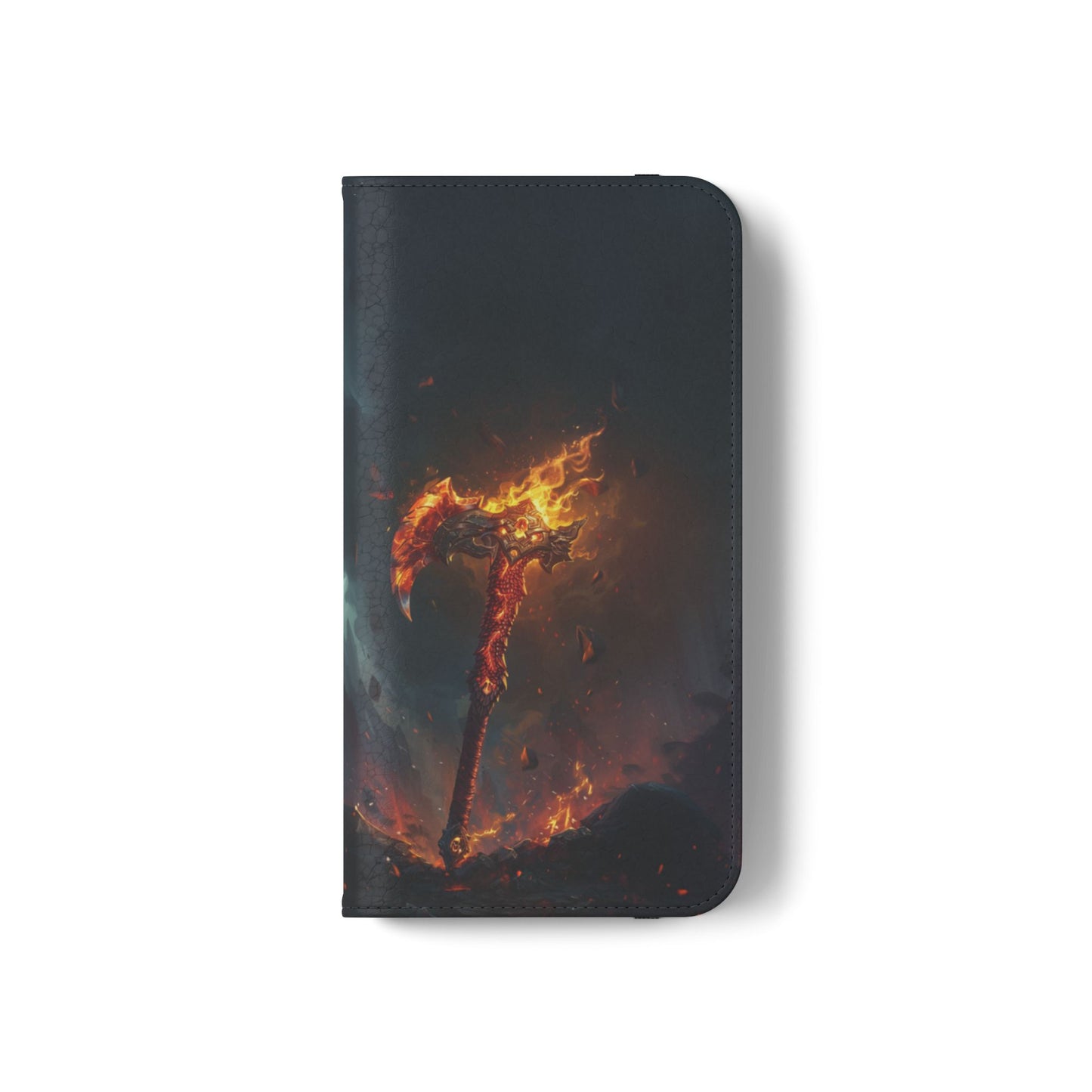 Dragon Fire Axe - Wallet Flip Case