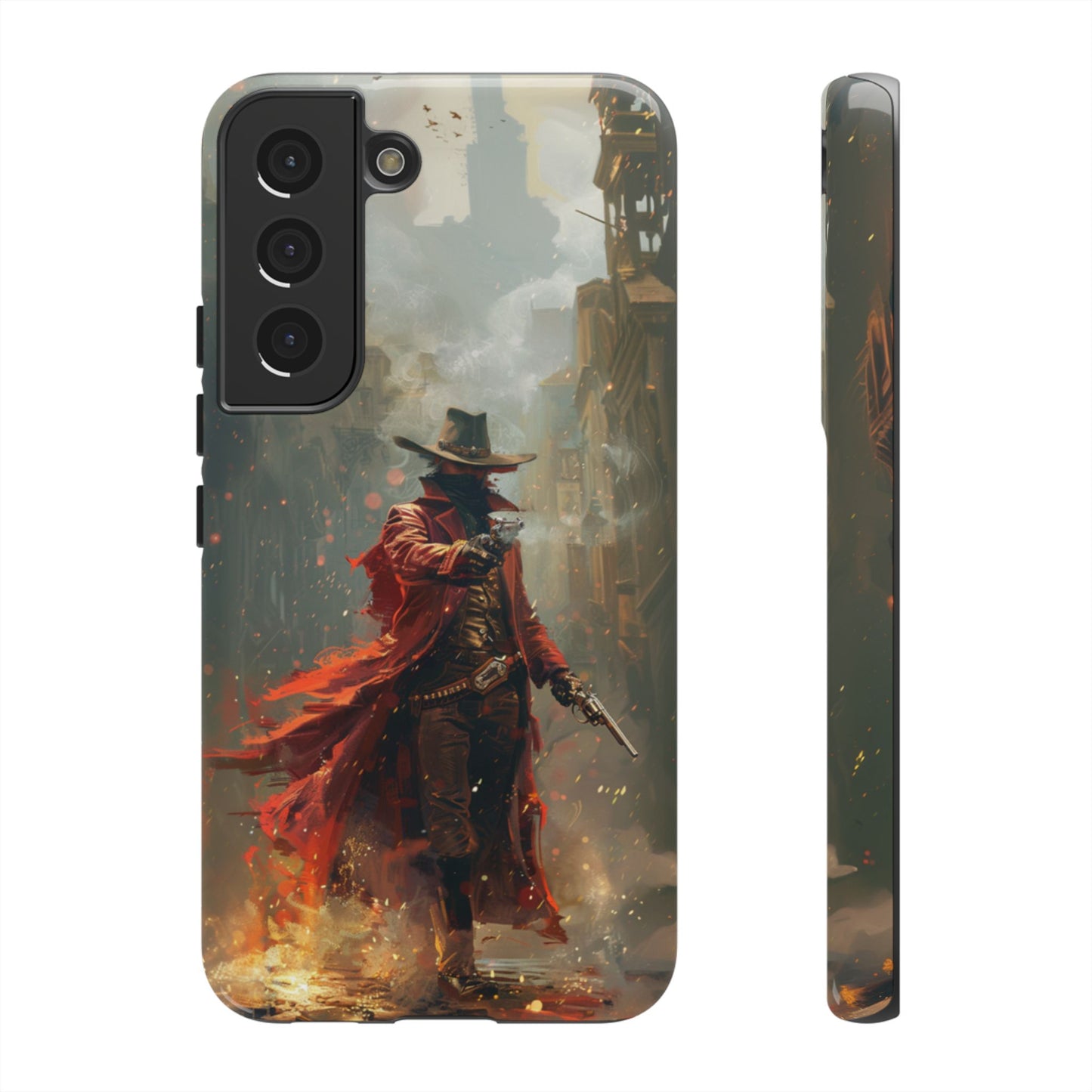 Crimson Gunslinger – Tough Samsung Galaxy Case