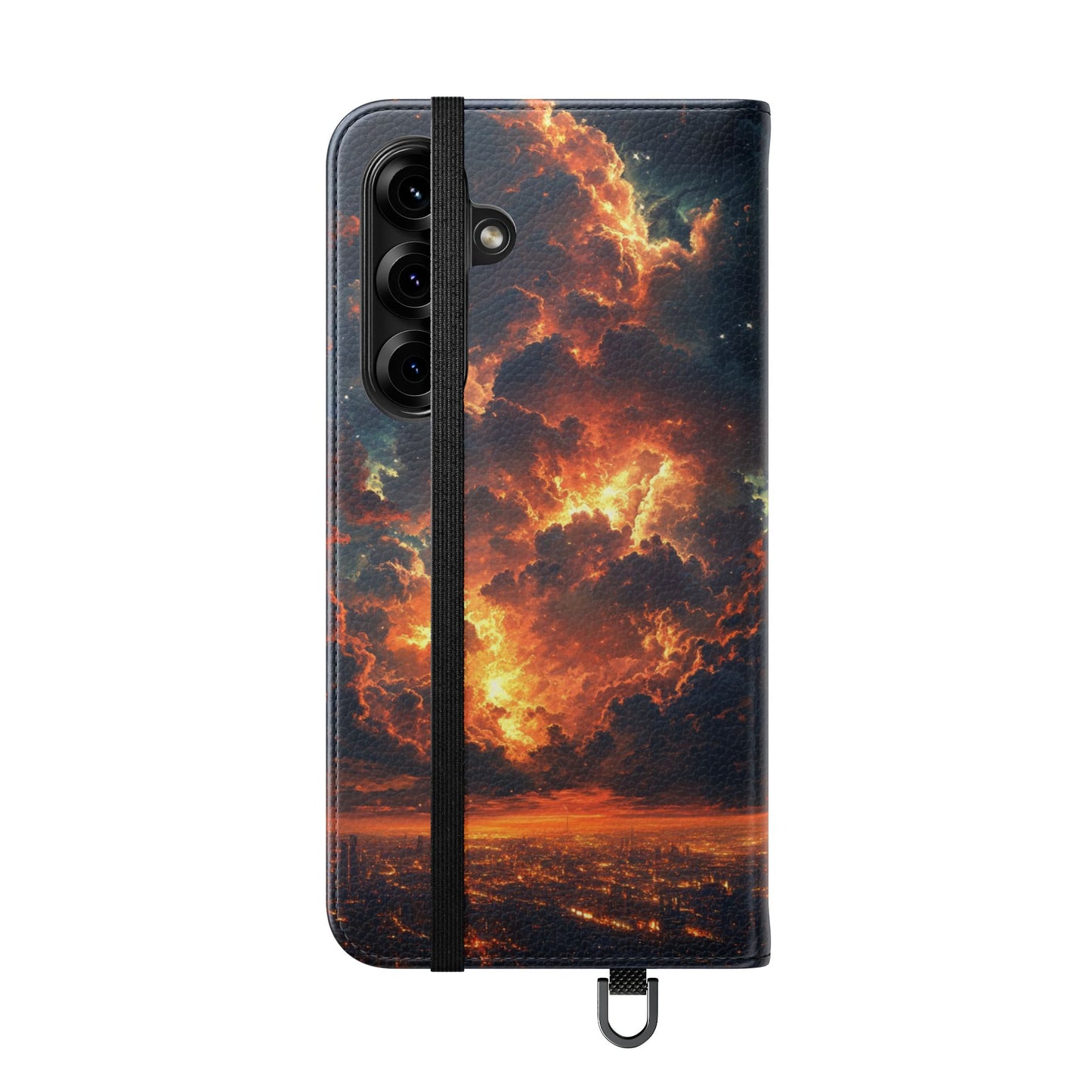Cosmic Storm - Wallet Flip Case