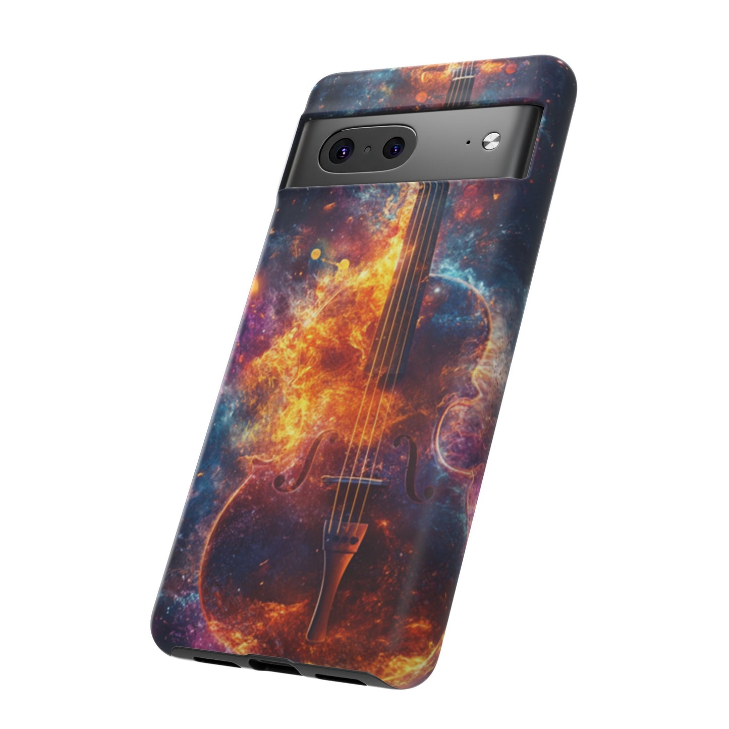 Fiery Violin Galaxy Phone Case – iPhone, Samsung, Google Pixel