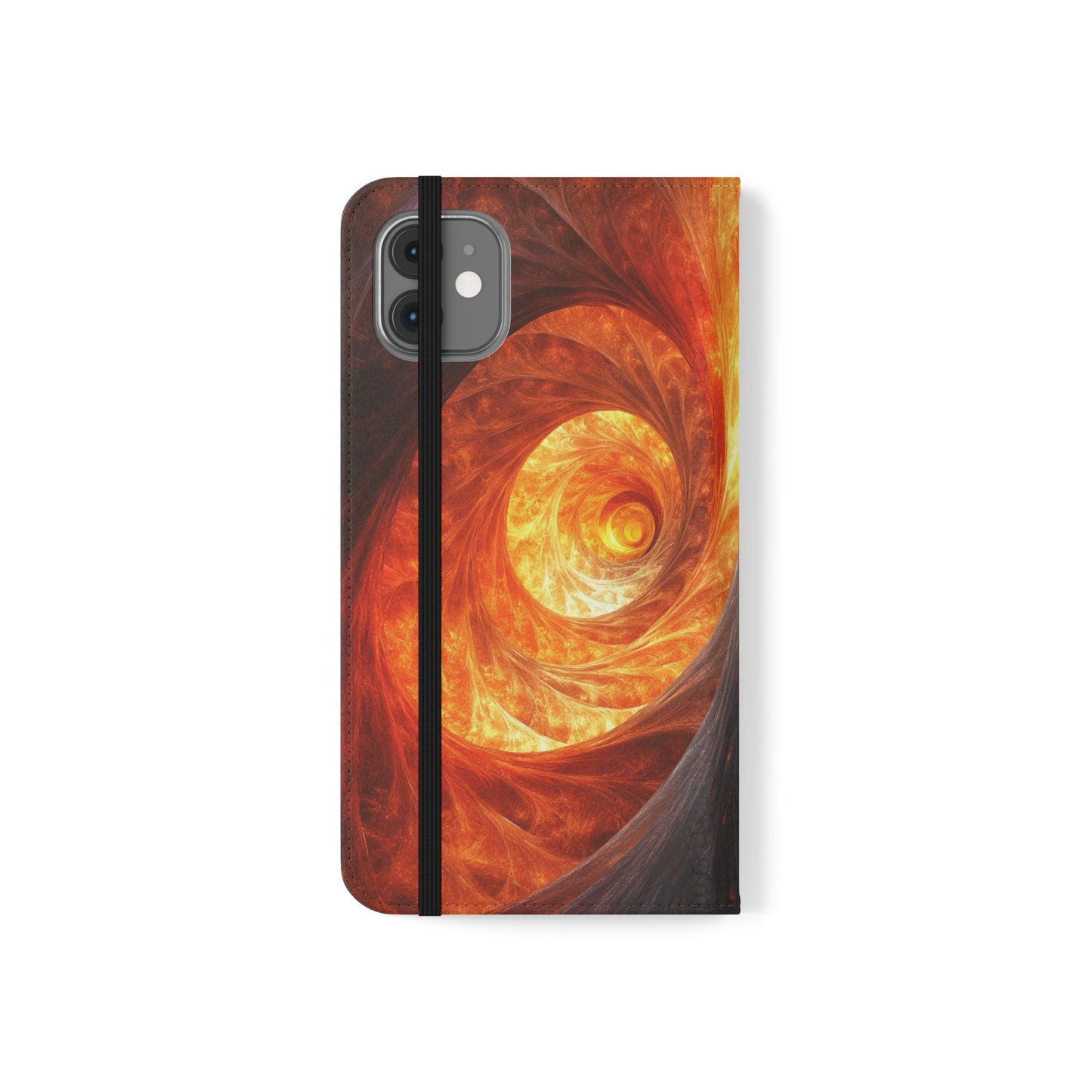 Fire Spiral - Wallet Flip Case