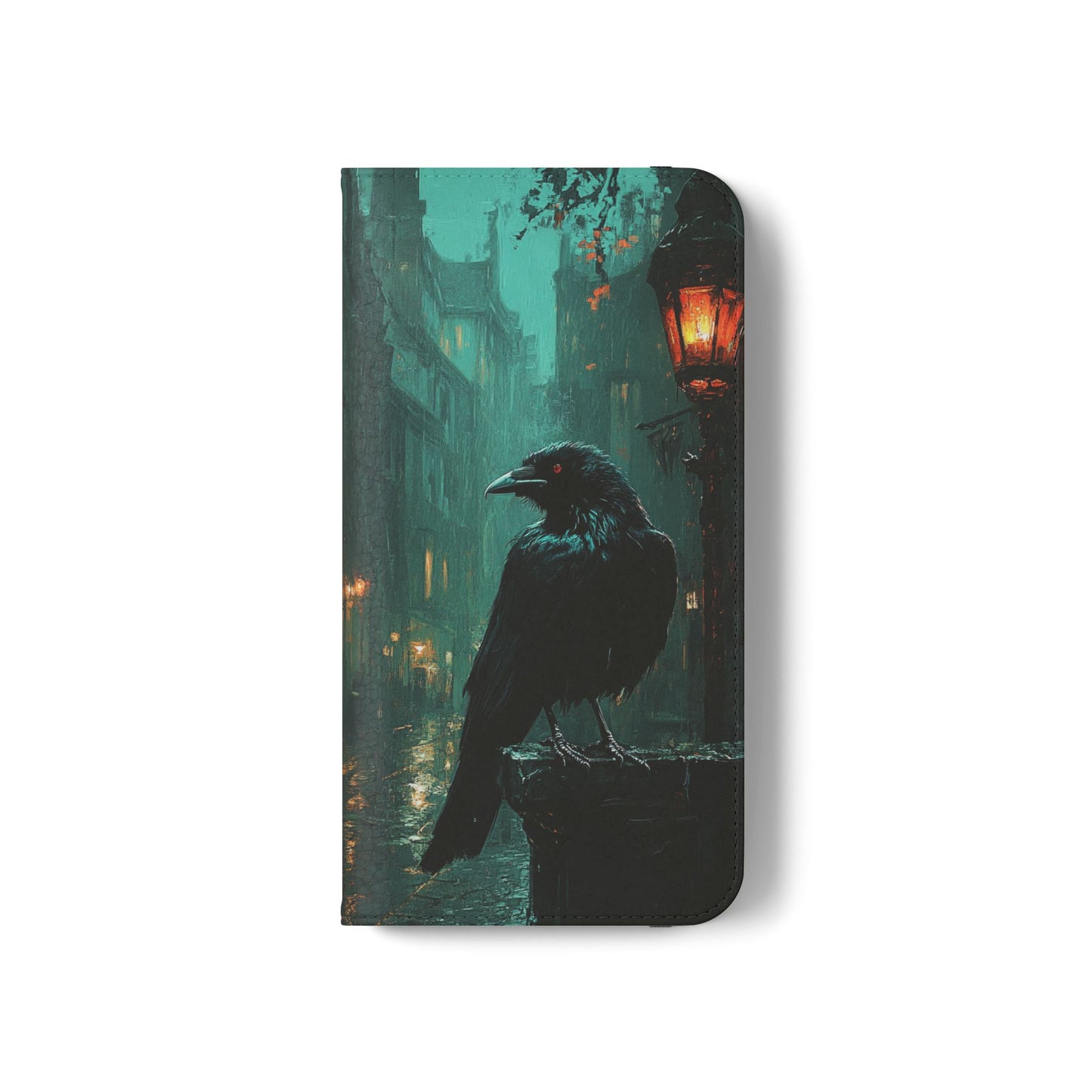 Victorian Raven - Wallet Flip Case