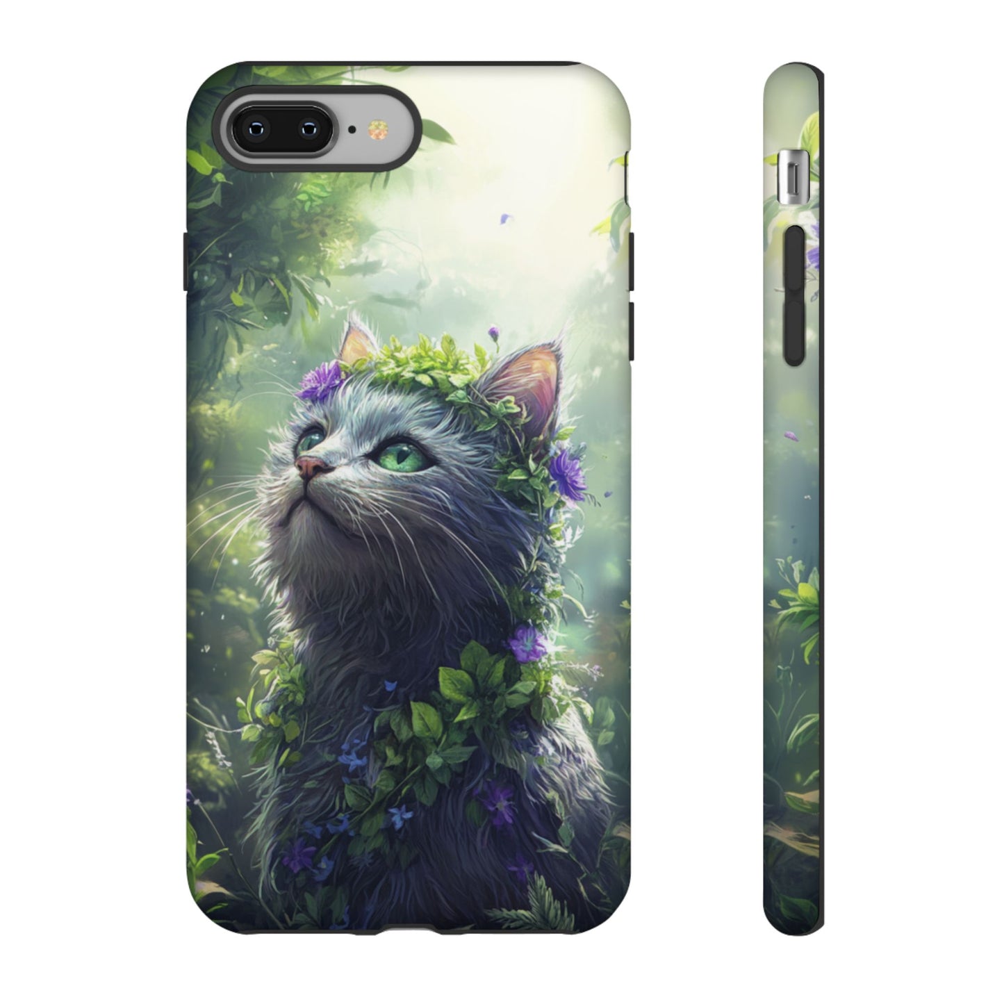 Forest Spirit Cat - Tough iPhone Case