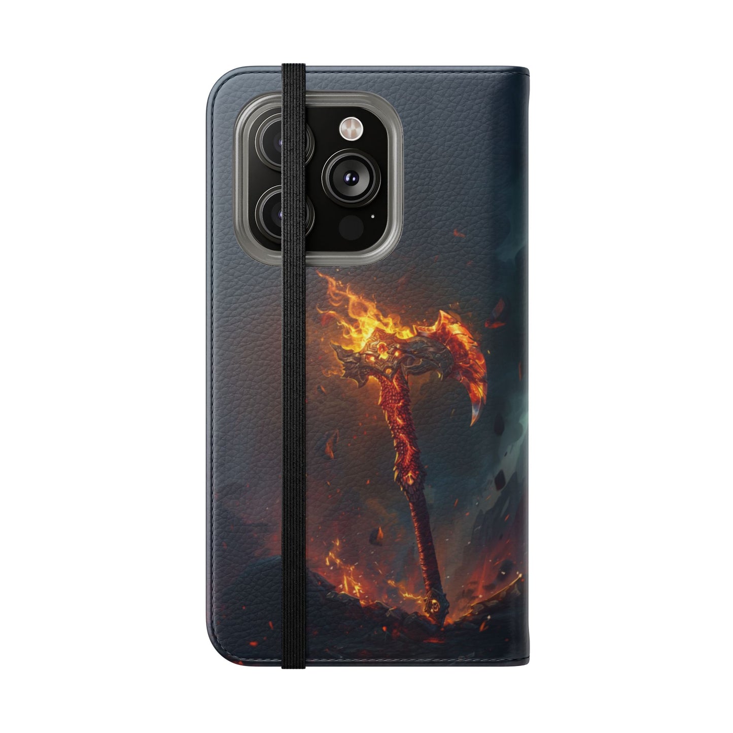 Dragon Fire Axe - Wallet Flip Case