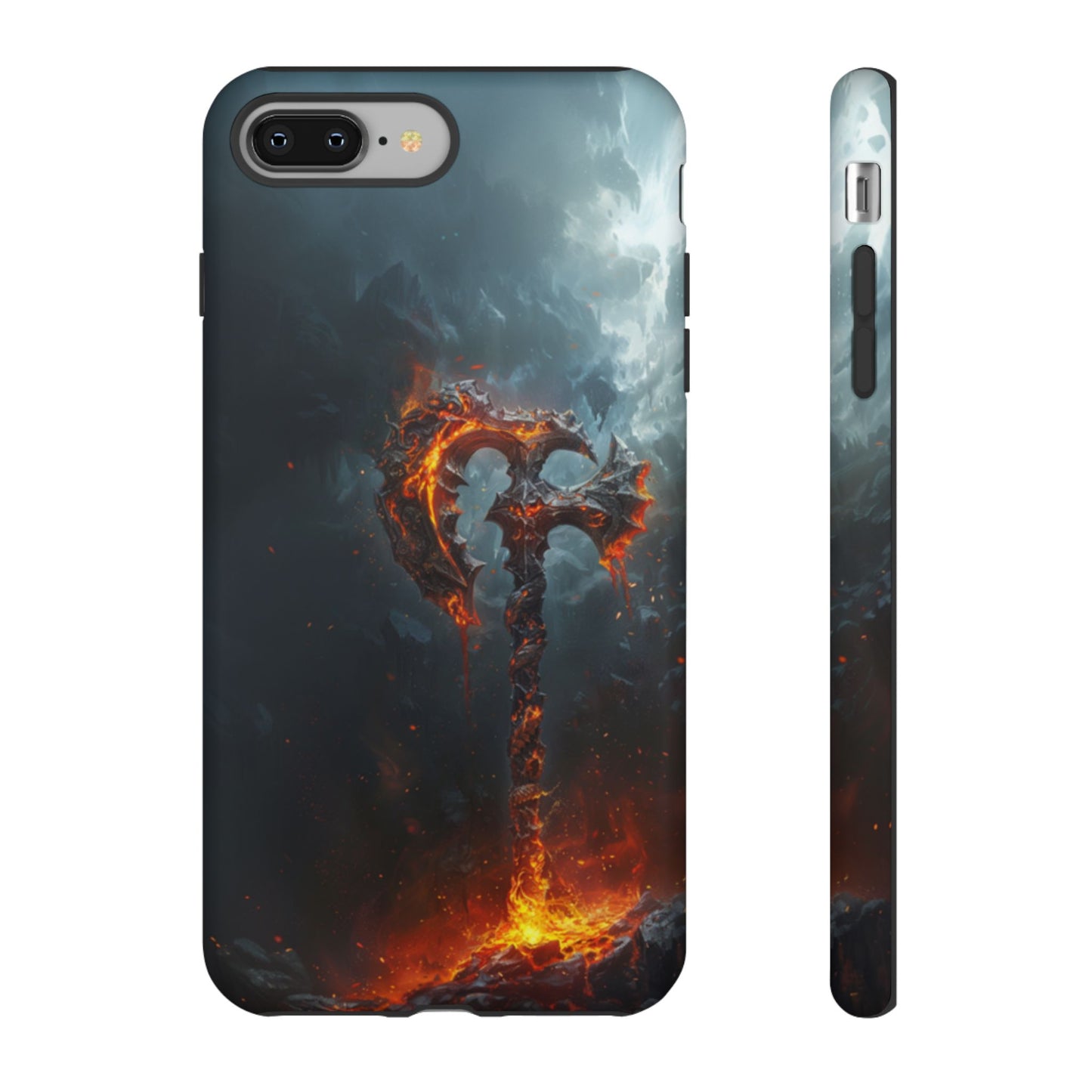 Molten War Axe - Tough iPhone Case