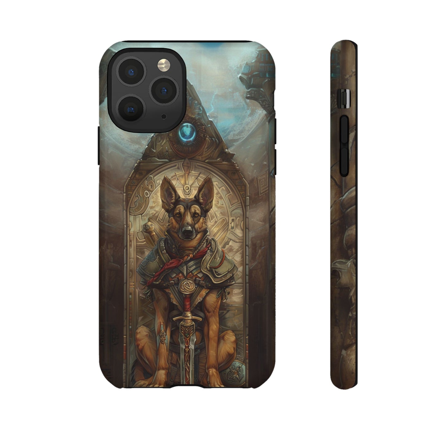 Temple Sentinel Dog – Tough iPhone Case