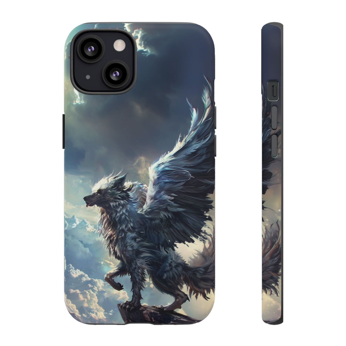 Winged Wolf Protector - iPhone, Google Pixel, Samsung Galaxy