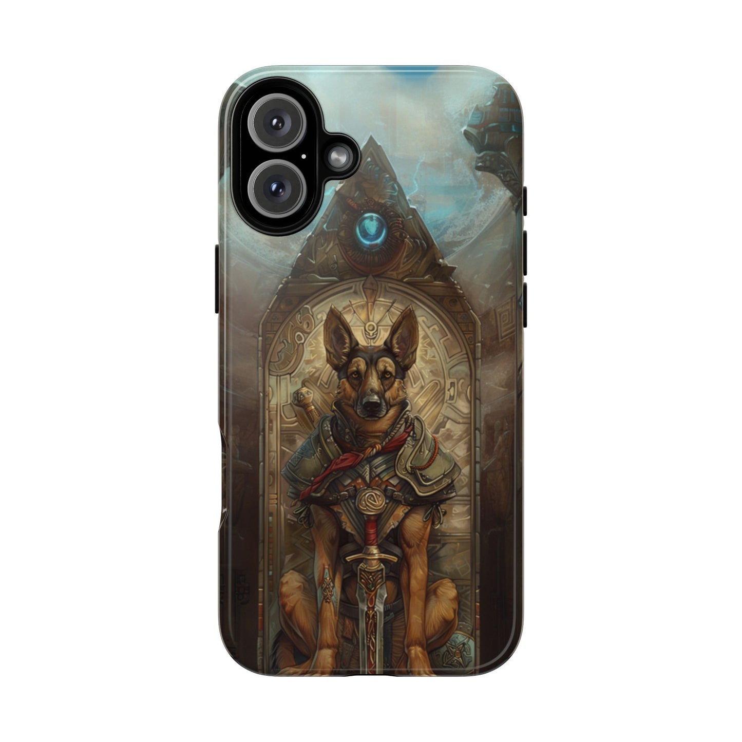 Temple Sentinel Dog – Tough iPhone Case