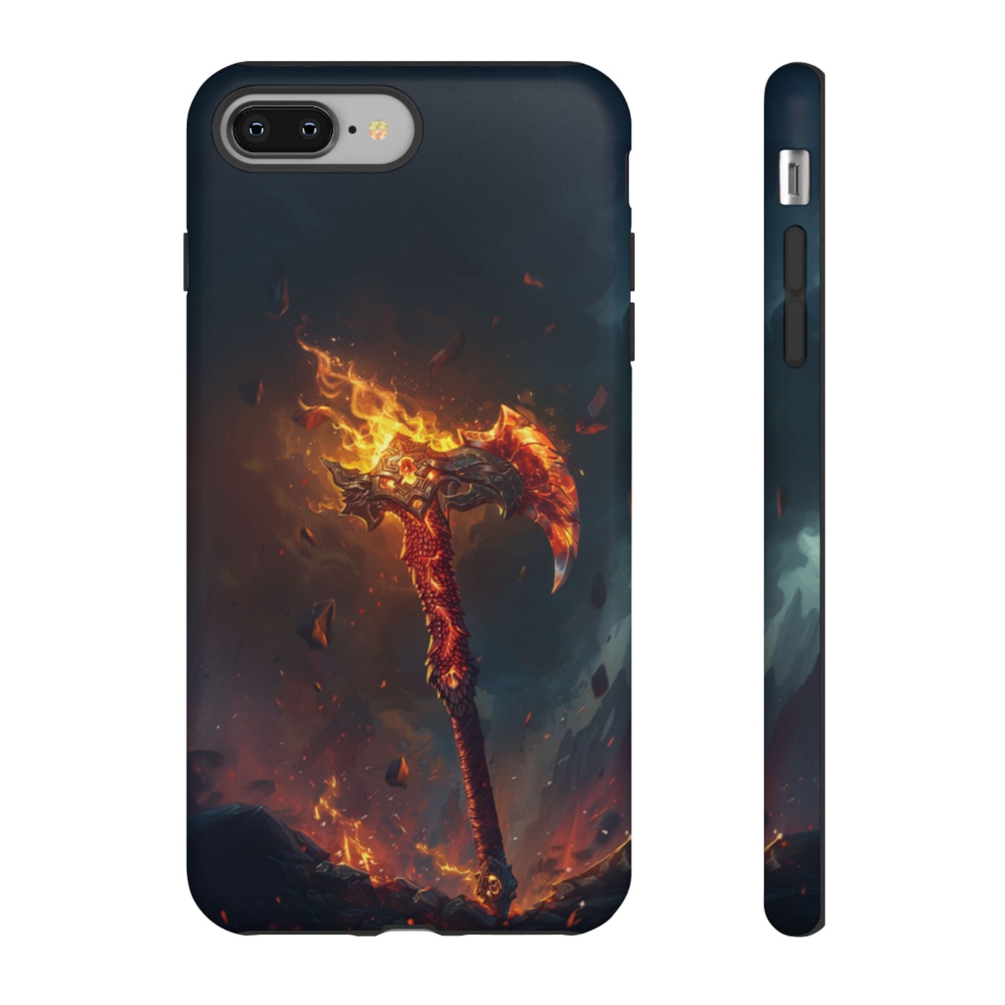 Dragon Fire Axe - Tough iPhone Case