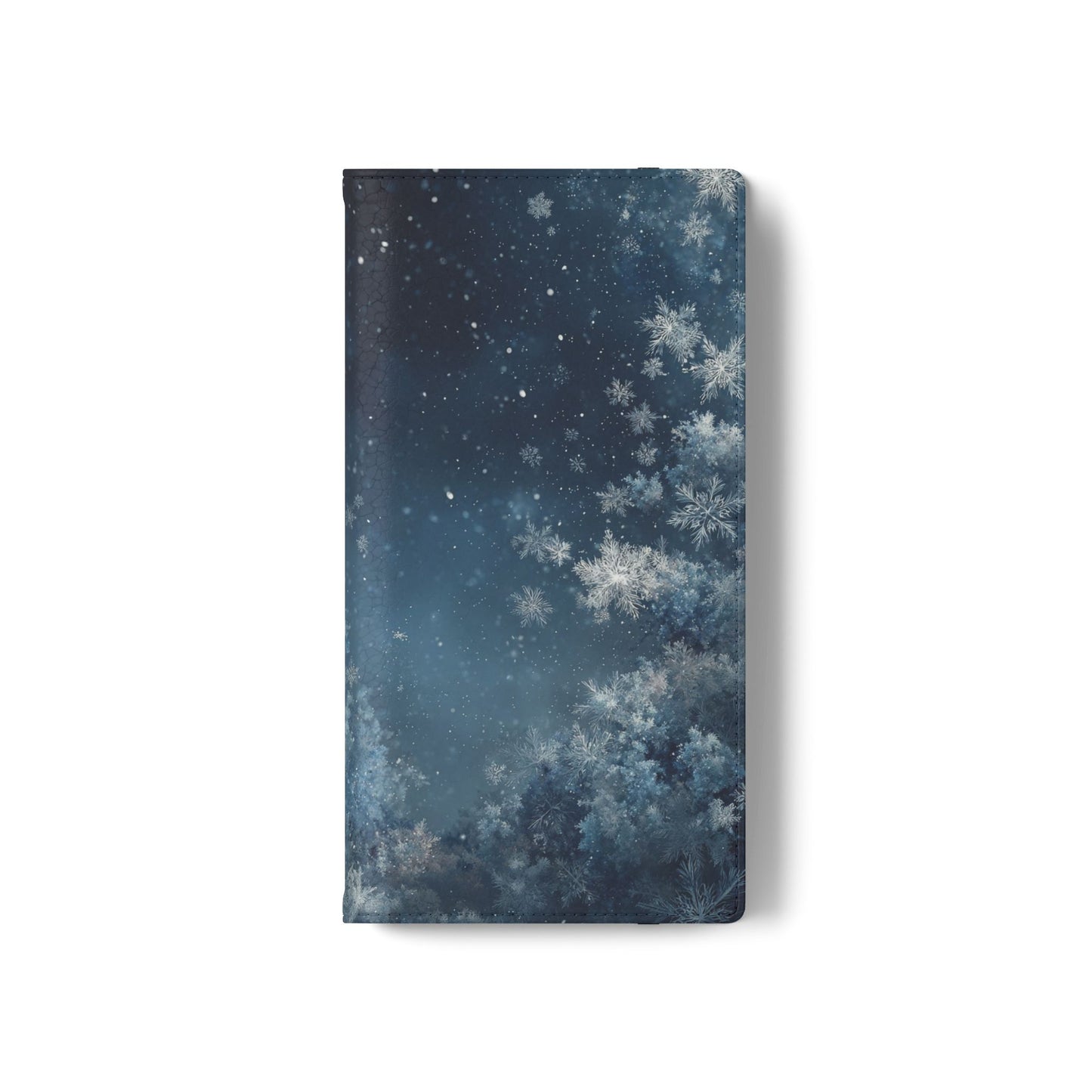 Winter Snowflakes - Wallet Flip Case