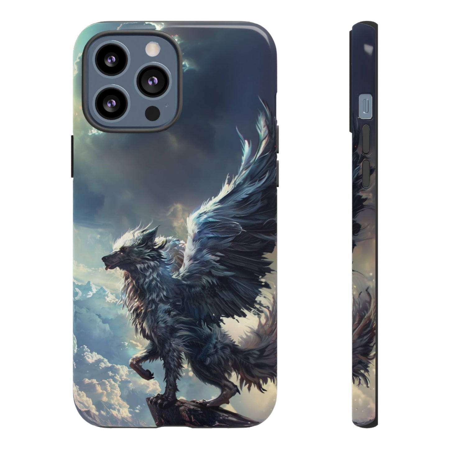 Winged Wolf Protector - iPhone, Google Pixel, Samsung Galaxy