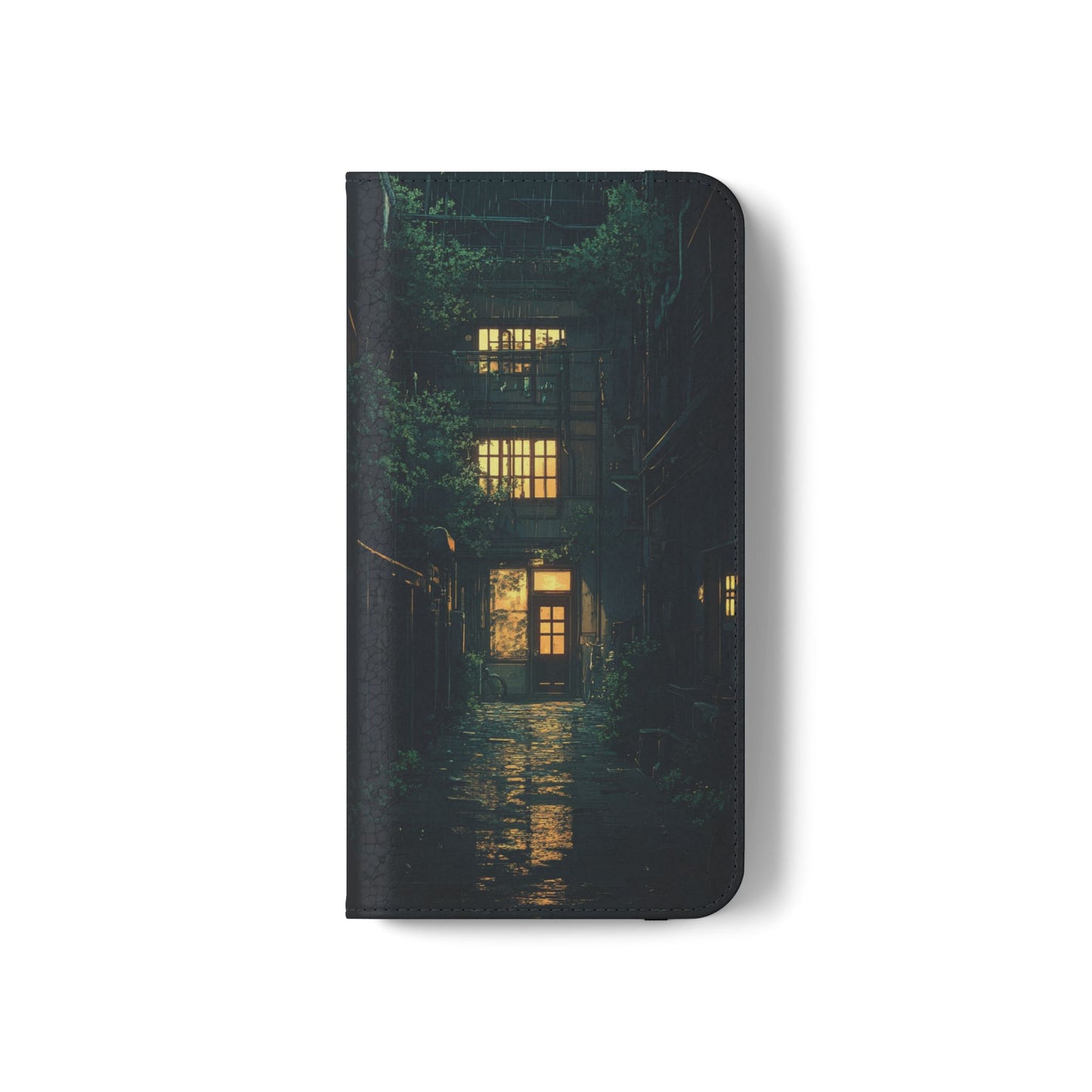 Rainy Alley - Wallet Flip Case