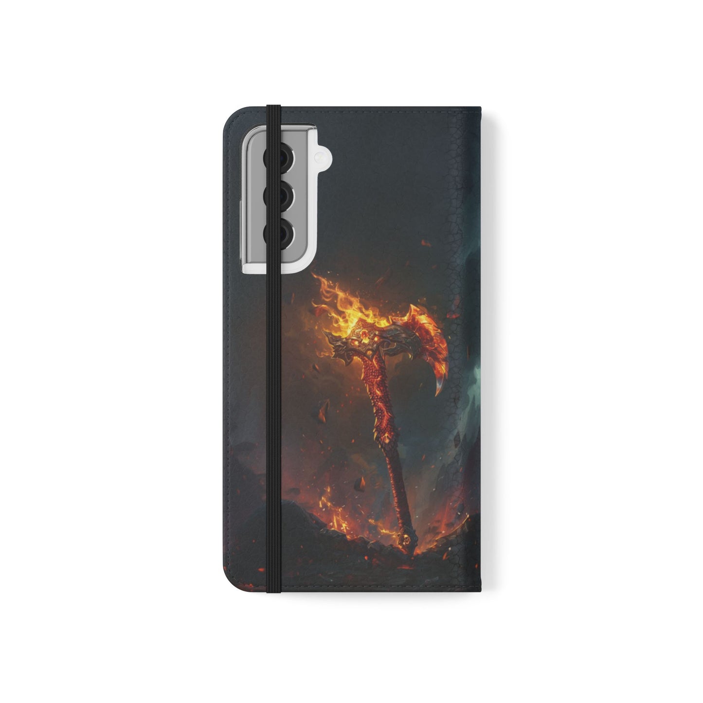 Dragon Fire Axe - Wallet Flip Case