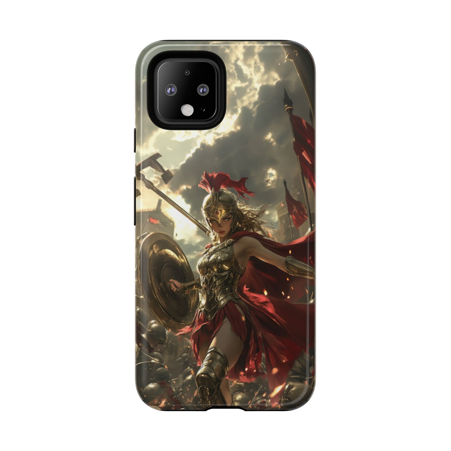Athena Crimson Vanguard – Tough Google Pixel Case