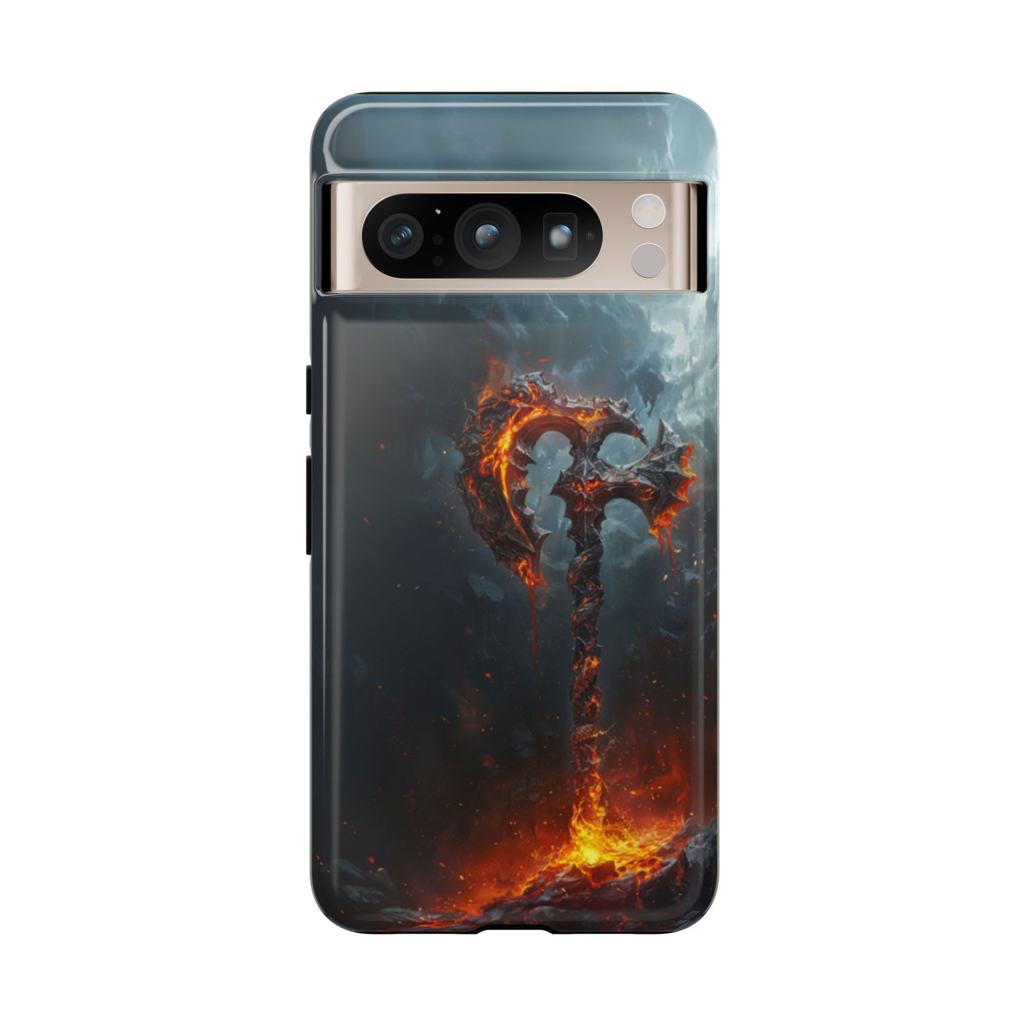 Molten War Axe - Tough Google Pixel Case